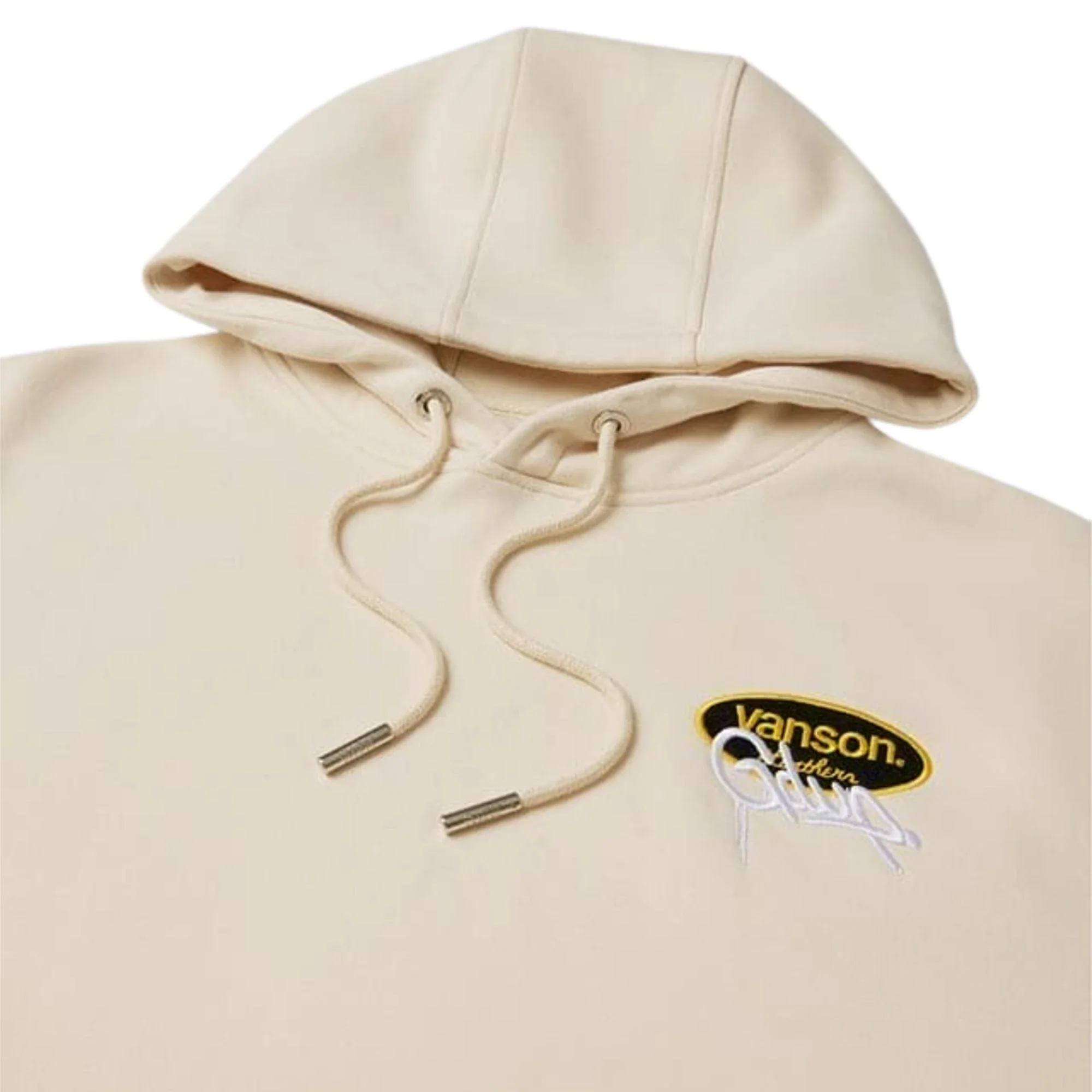 Geedup Script Logo x Vanson Hoodie 'Cream' (2026) - Image 3