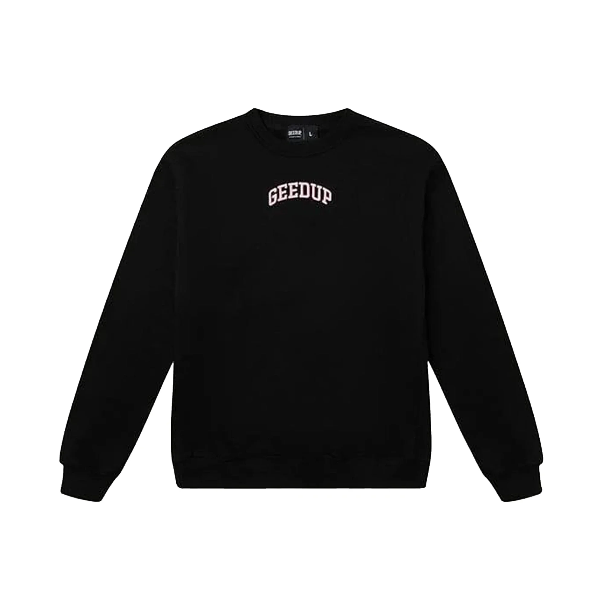 Geedup Strong Arm Department Crewneck 'Black / Pink' - Image 2