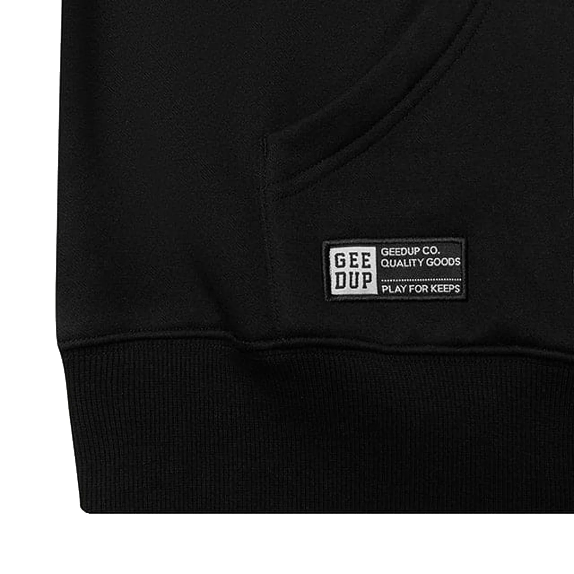 Geedup Team Logo/Handstyle Hoodie 'Black / Grey / White' (2025) - Image 3