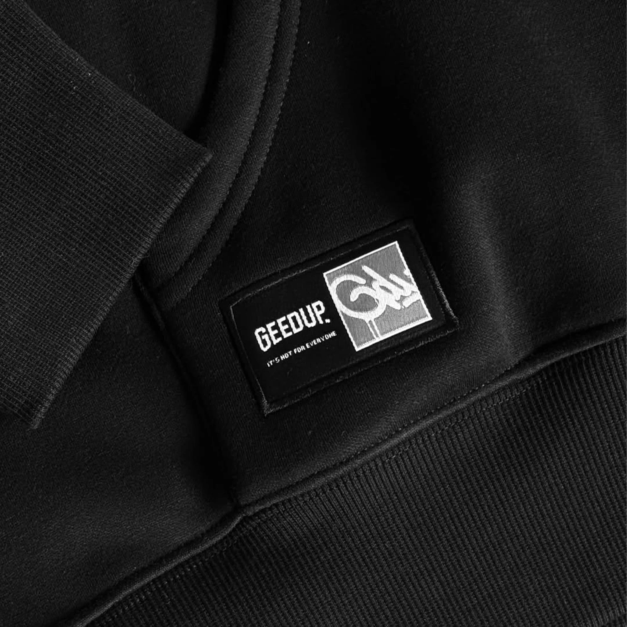 Geedup Team Logo/Handstyle Hoodie 'Black / Red' (2026) - Image 6