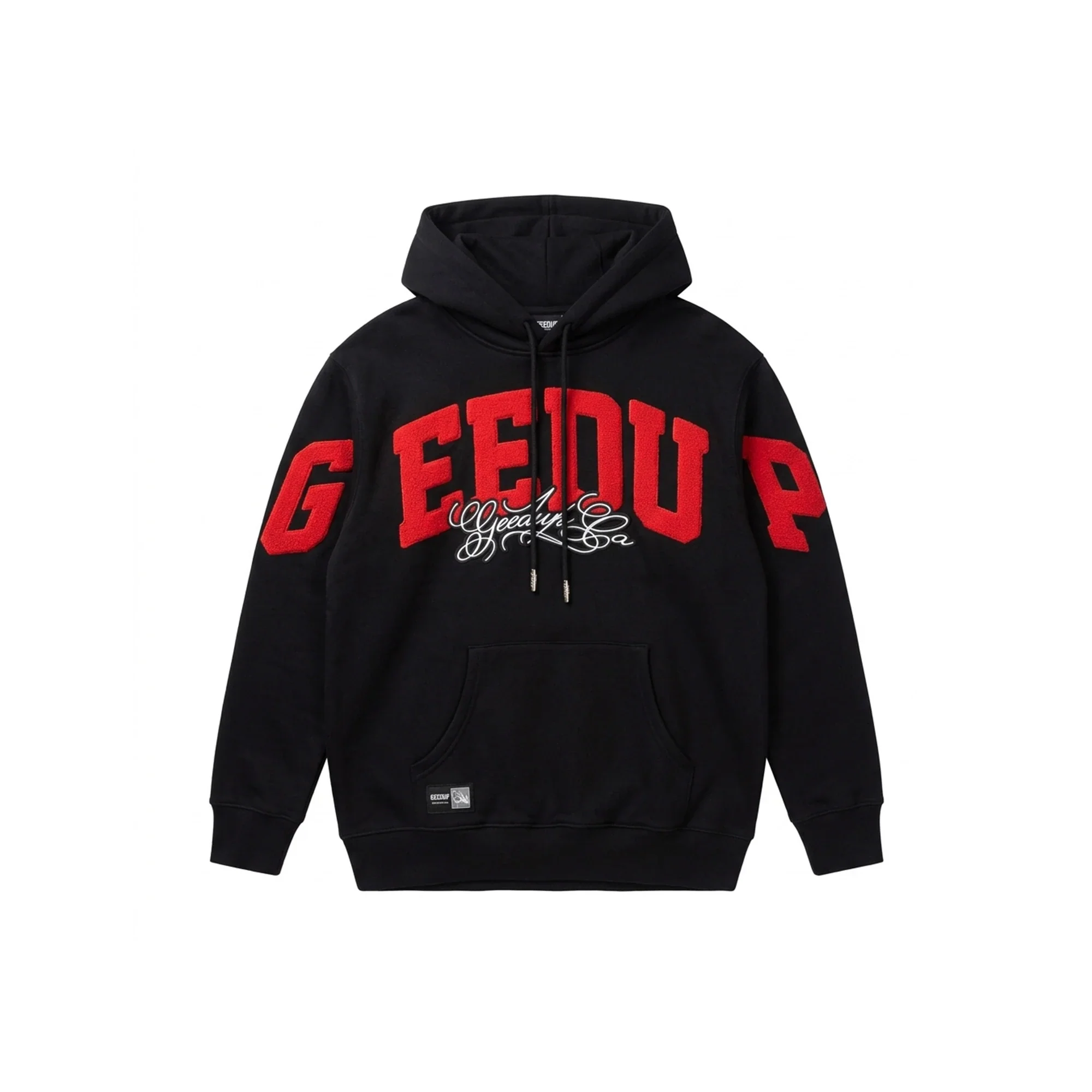 Geedup Team Logo Hoodie 'Black / Red'