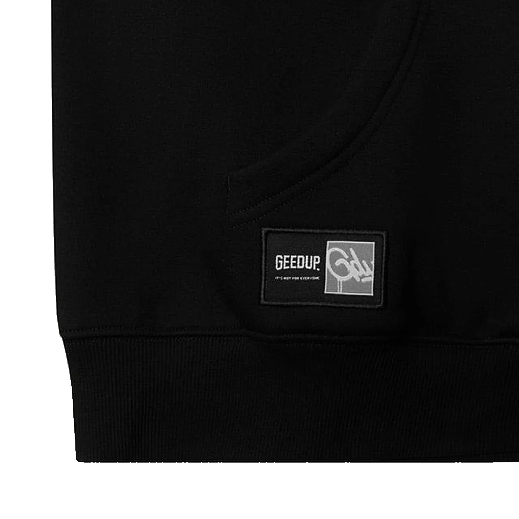 Geedup Team Logo Script Hoodie 'Black / Dusty Pink' (2025) - Image 3