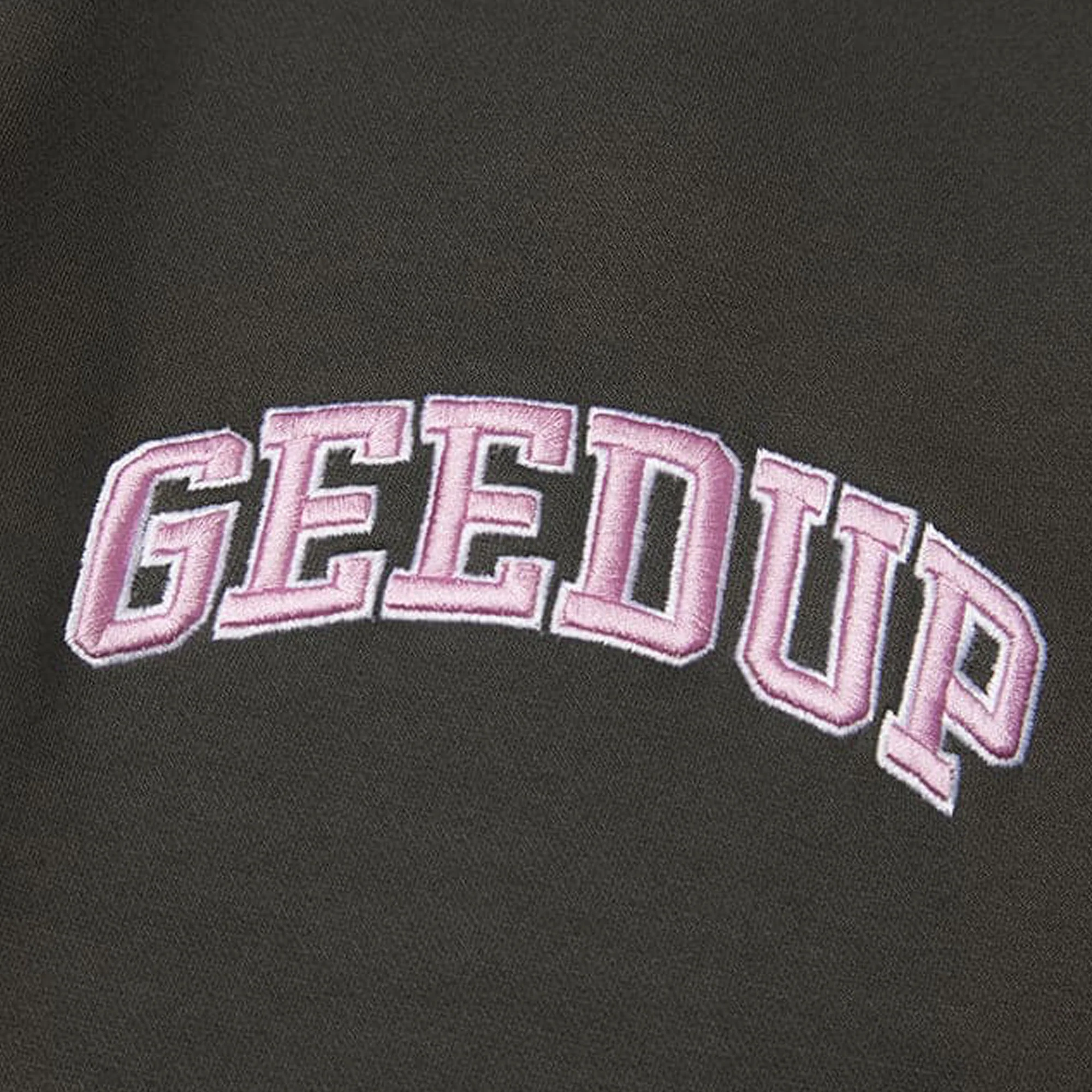 Geedup Team Logo Trackpants 'Charcoal / Dusty Pink' - Image 3