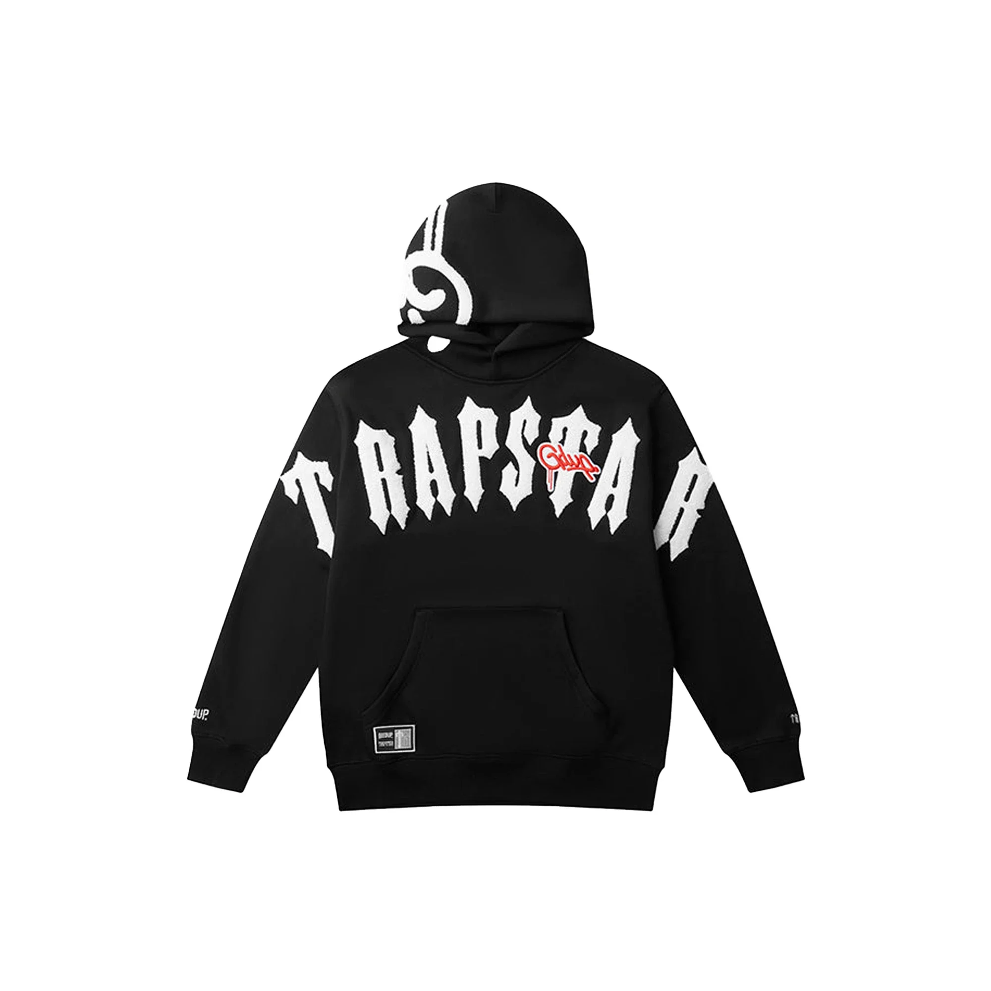 Geedup x Trapstar Handstyle x Irongate Arch Hoodie 'Black / White' (2025)