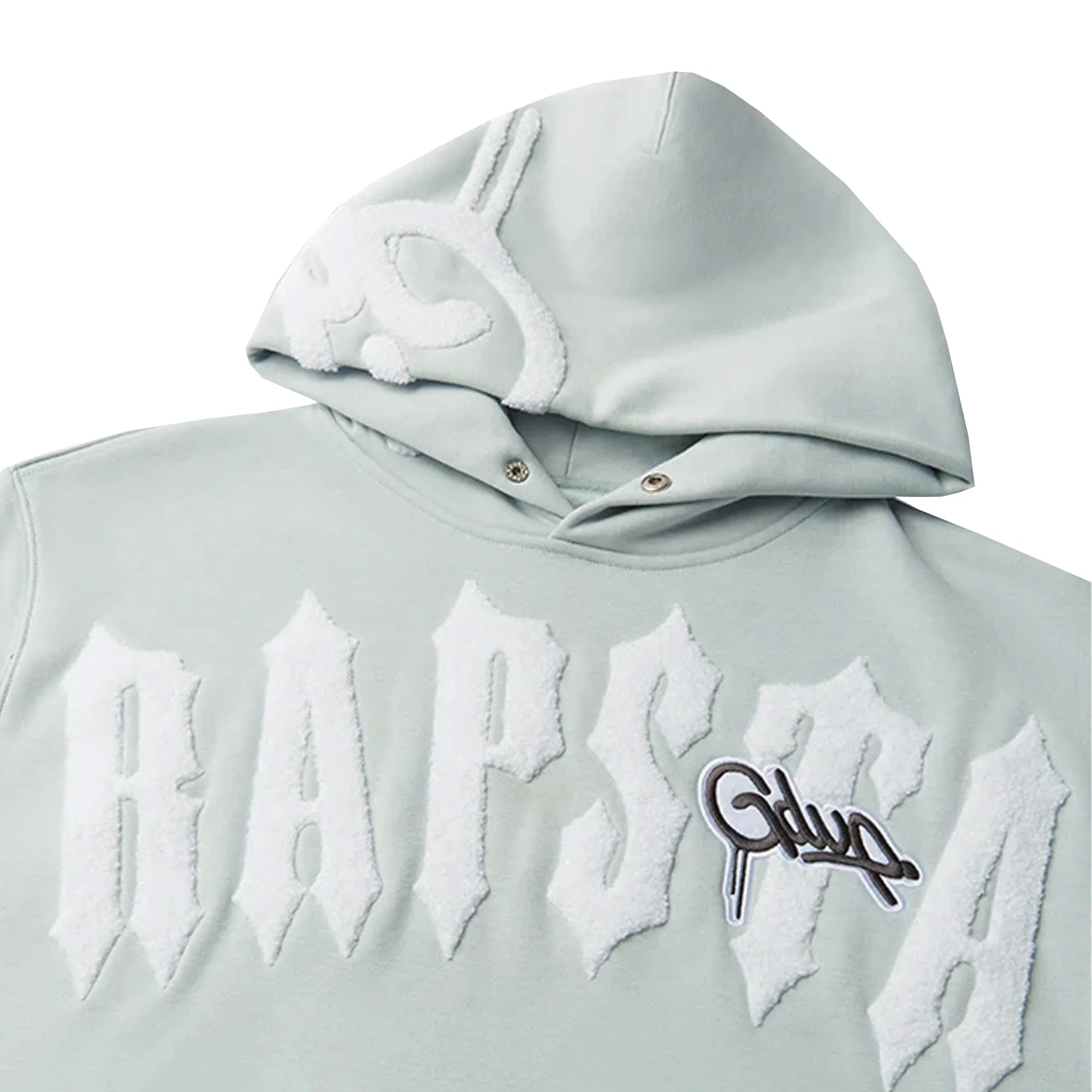 Geedup x Trapstar Handstyle x Irongate Arch Hoodie 'Cool Blue / White' (2025) - Image 2