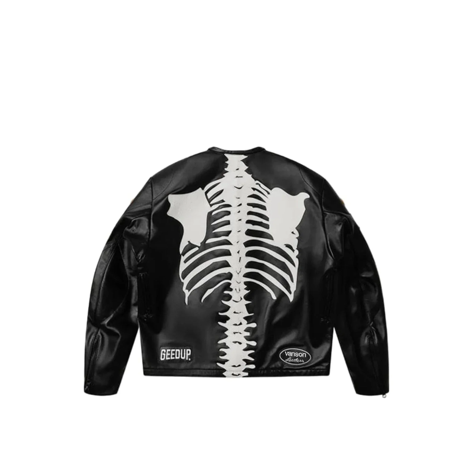 Geedup x Vanson Bones Jacket 'Black / White' (2026) - Image 2