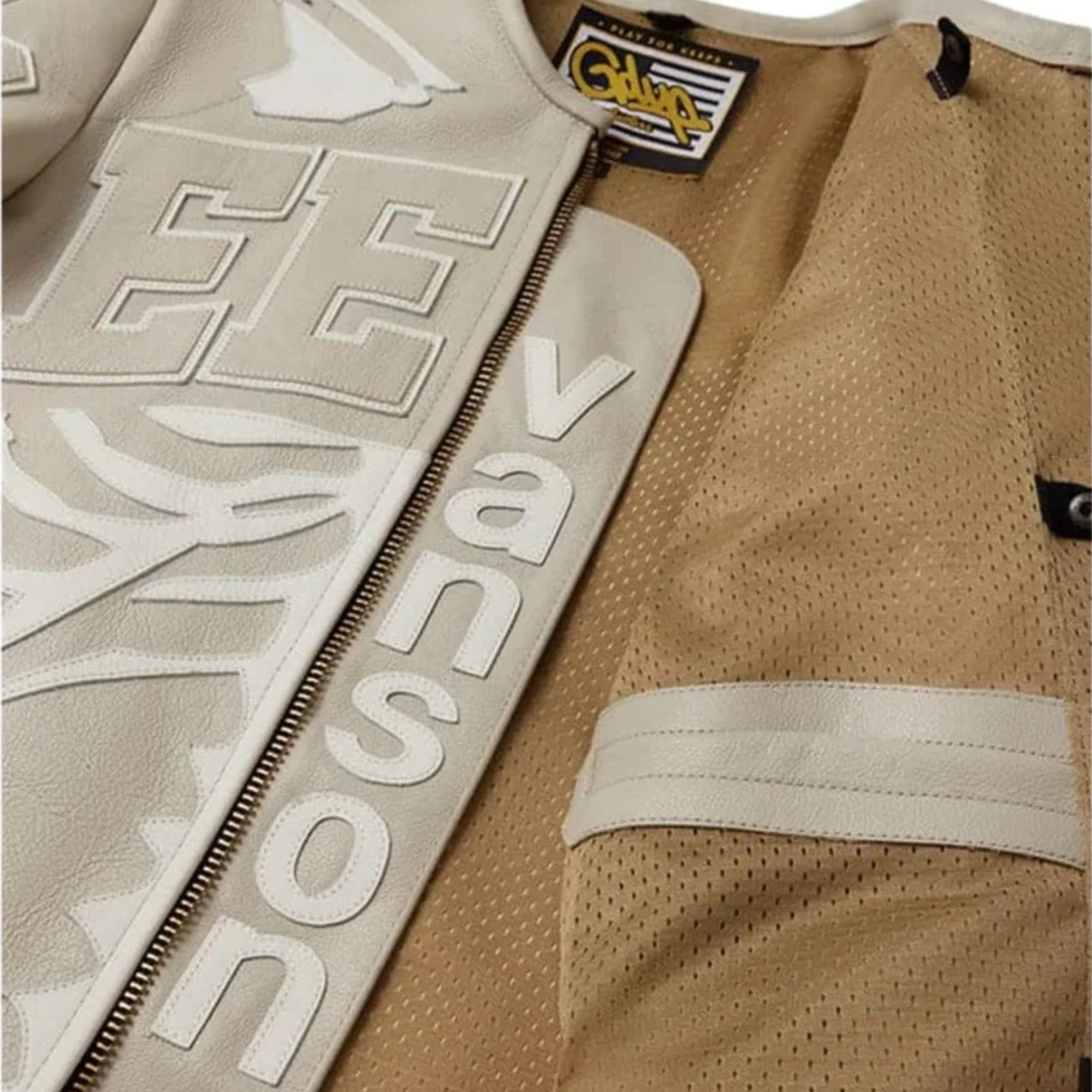 Geedup x Vanson Bones Jacket 'Cream / White' (2026) - Image 4