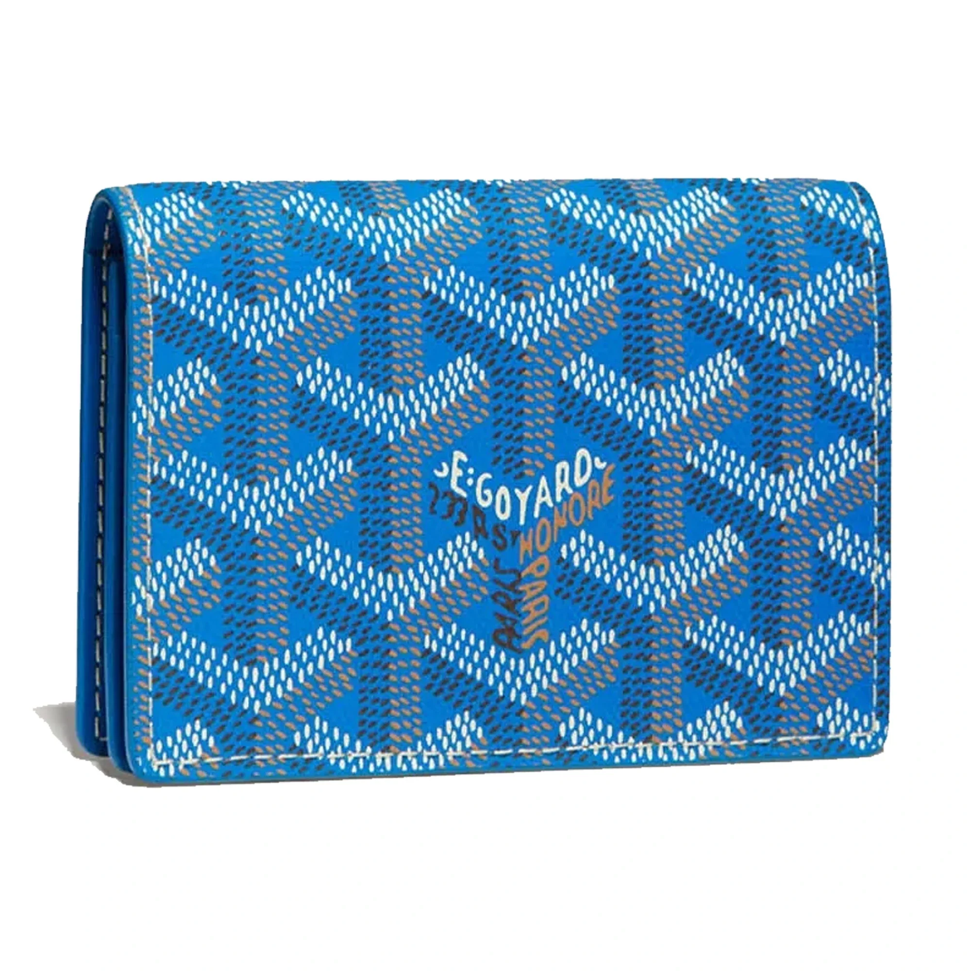 Goyard Malesherbes Card Wallet 'Sky Blue' - Image 4