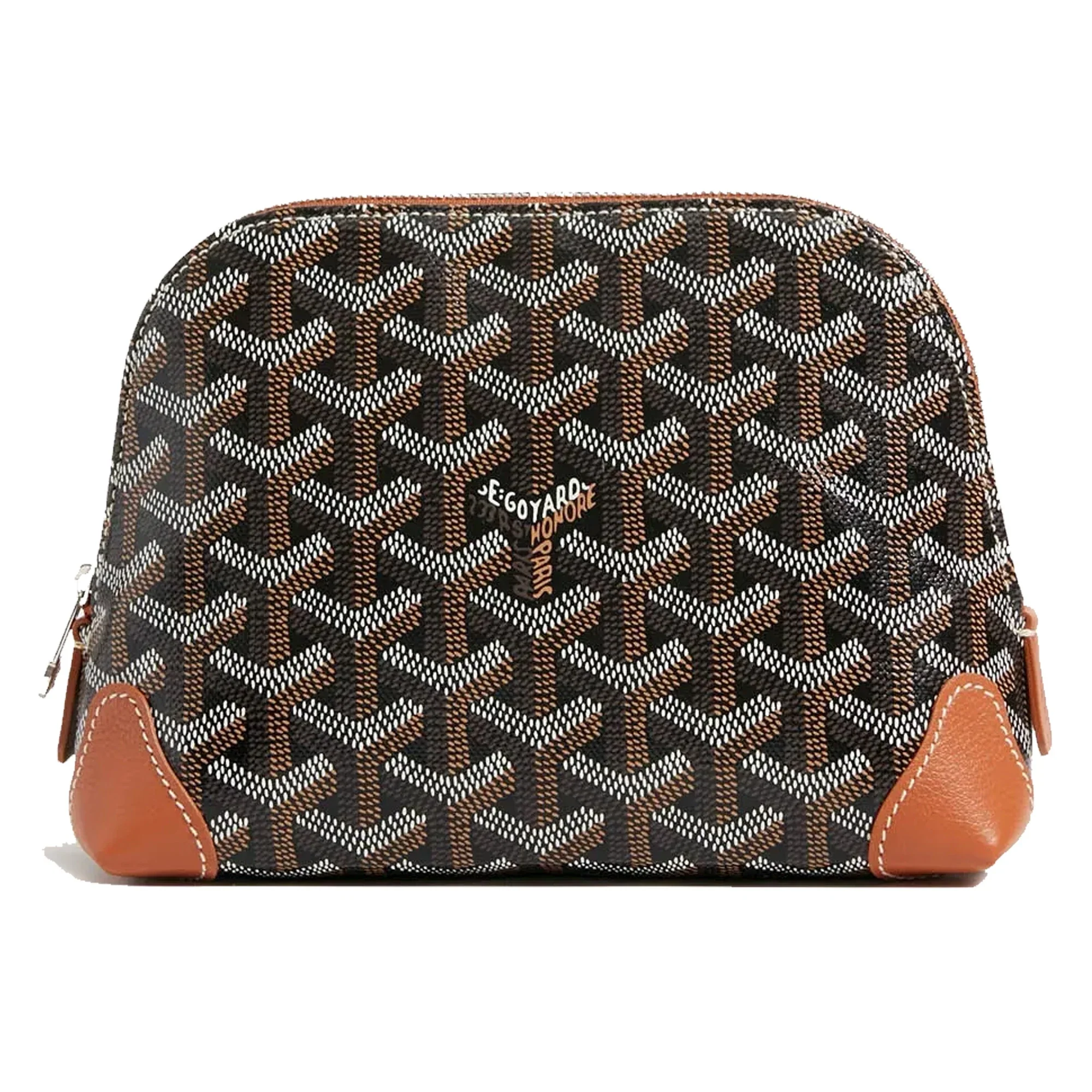 Goyard Vendôme Cosmetic Pouch 'Black & Tan' - Image 2