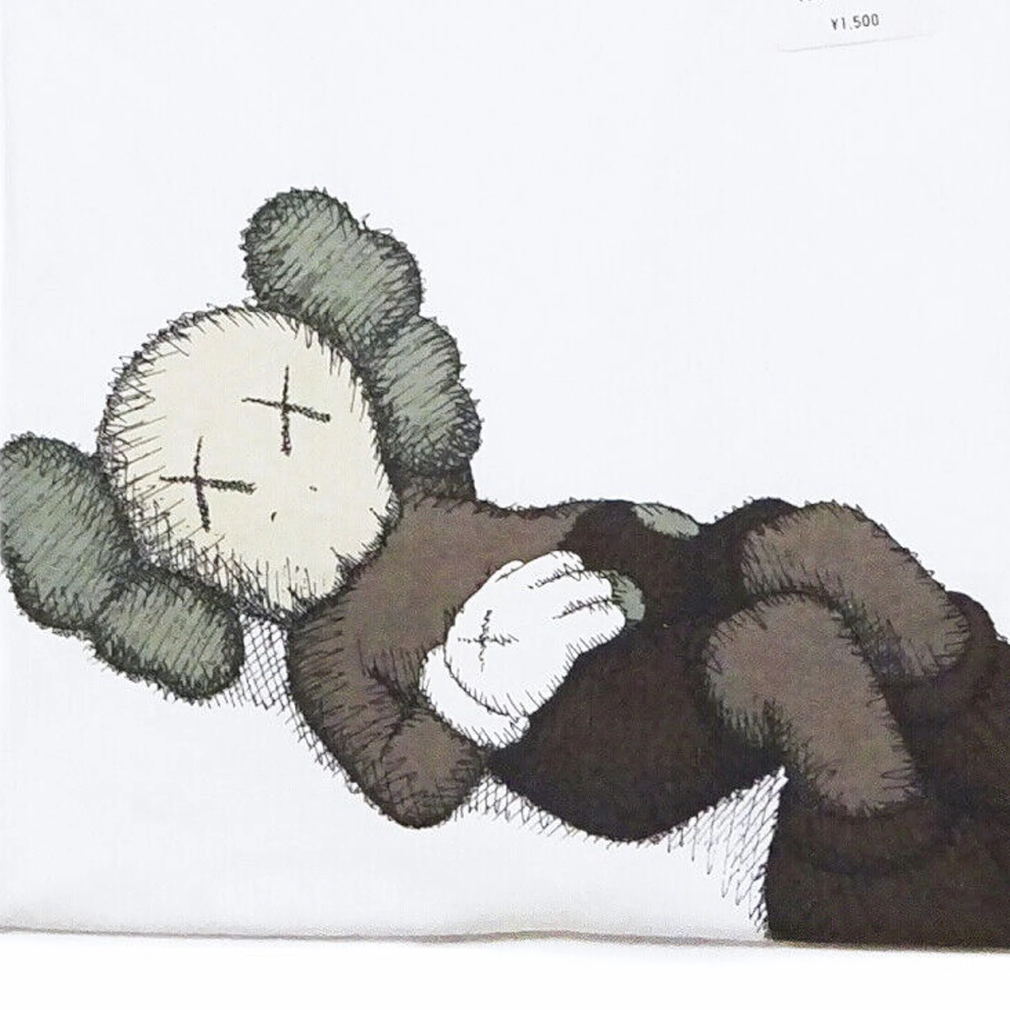 KAWS x Uniqlo Tokyo First Tee 'White' (2021) (Asia Sizing) - Image 4