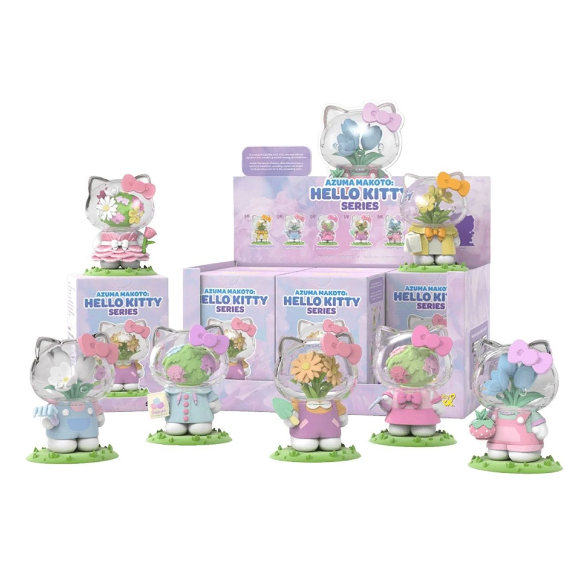 Mighty Jaxx Azuma Makoto: Sanrio Hello Kitty Series (6 Blind Boxes)