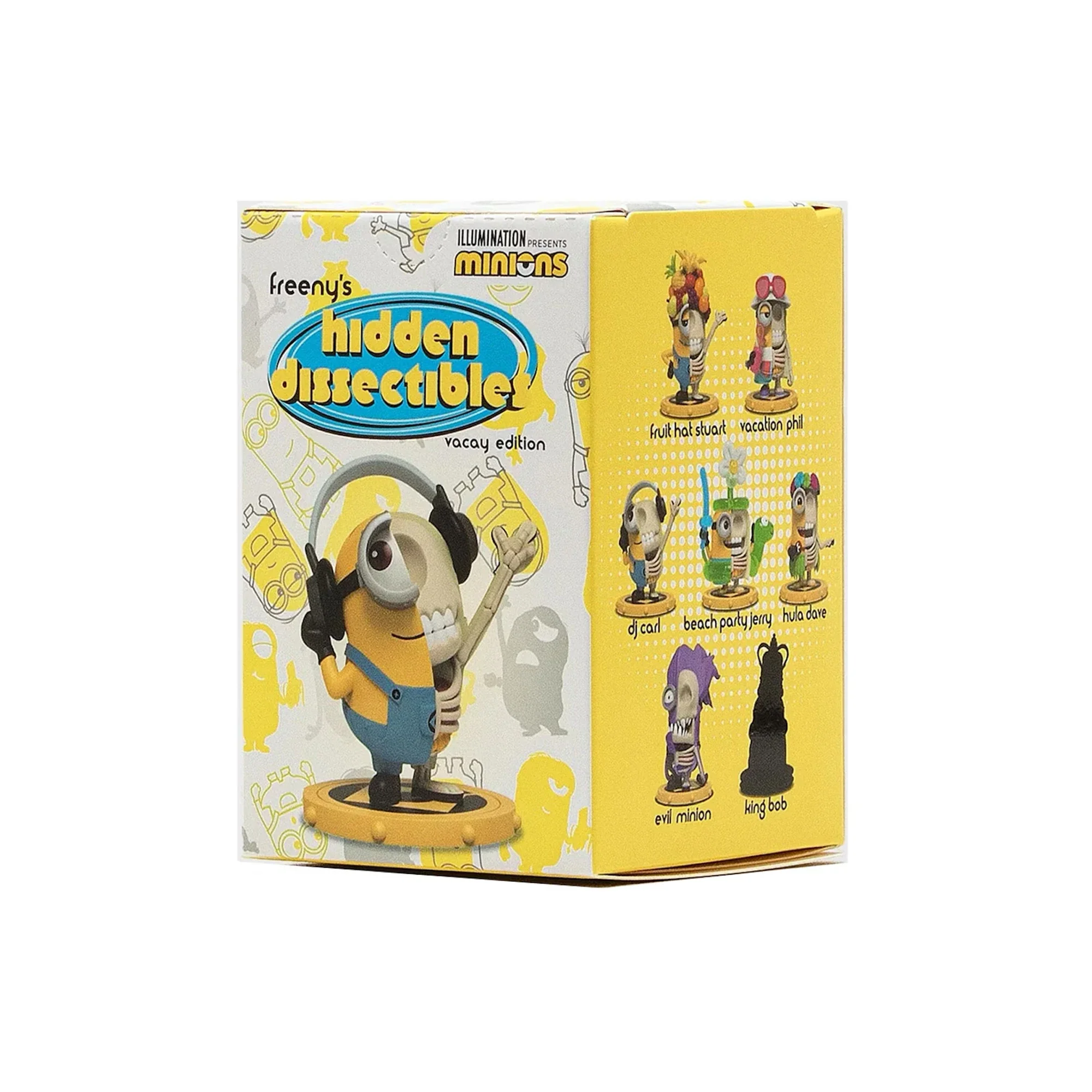 Mighty Jaxx Freeny's Hidden Dissectibles Minions Series 01 Vacay Edition (Single Blind Box)