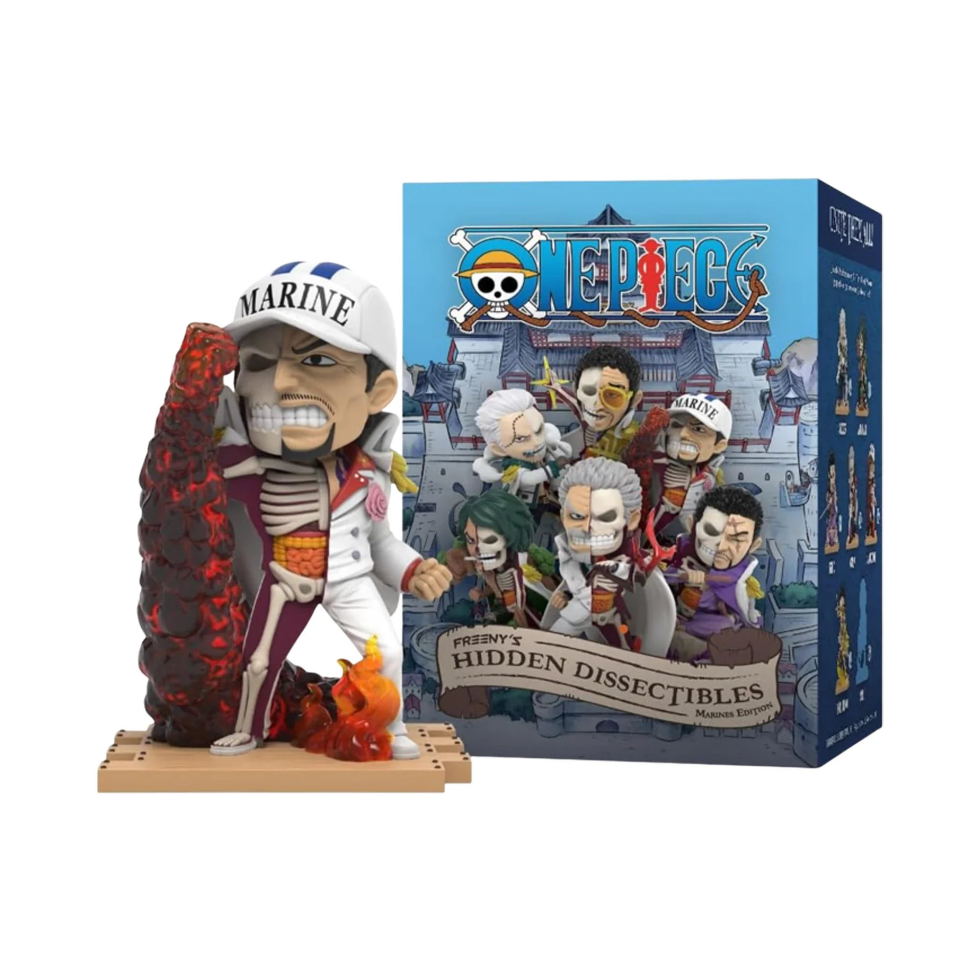 Mighty Jaxx Freeny's Hidden Dissectibles: One Piece Marines Edition (6 Blind Boxes) - Image 6
