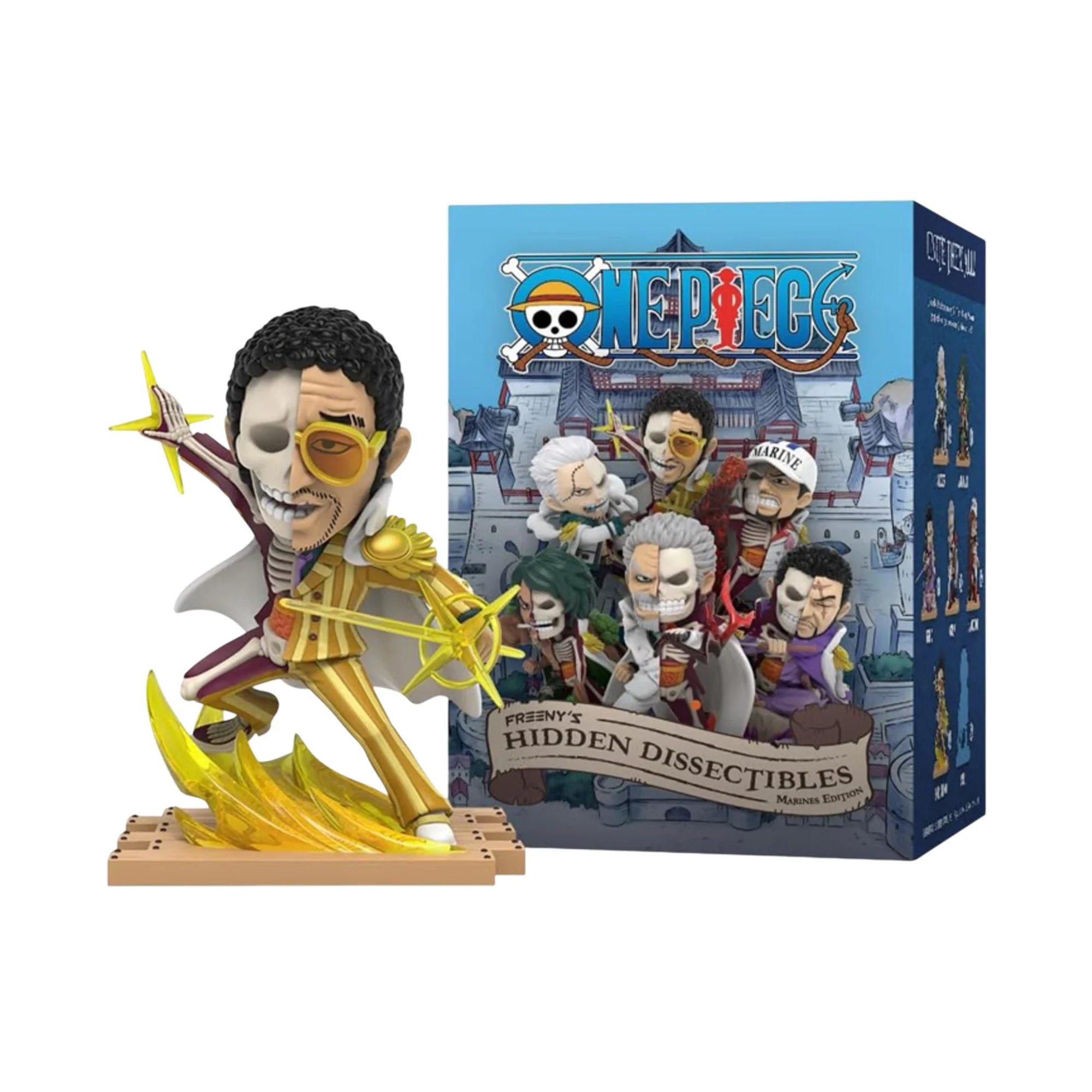 Mighty Jaxx Freeny's Hidden Dissectibles: One Piece Marines Edition (6 Blind Boxes) - Image 8