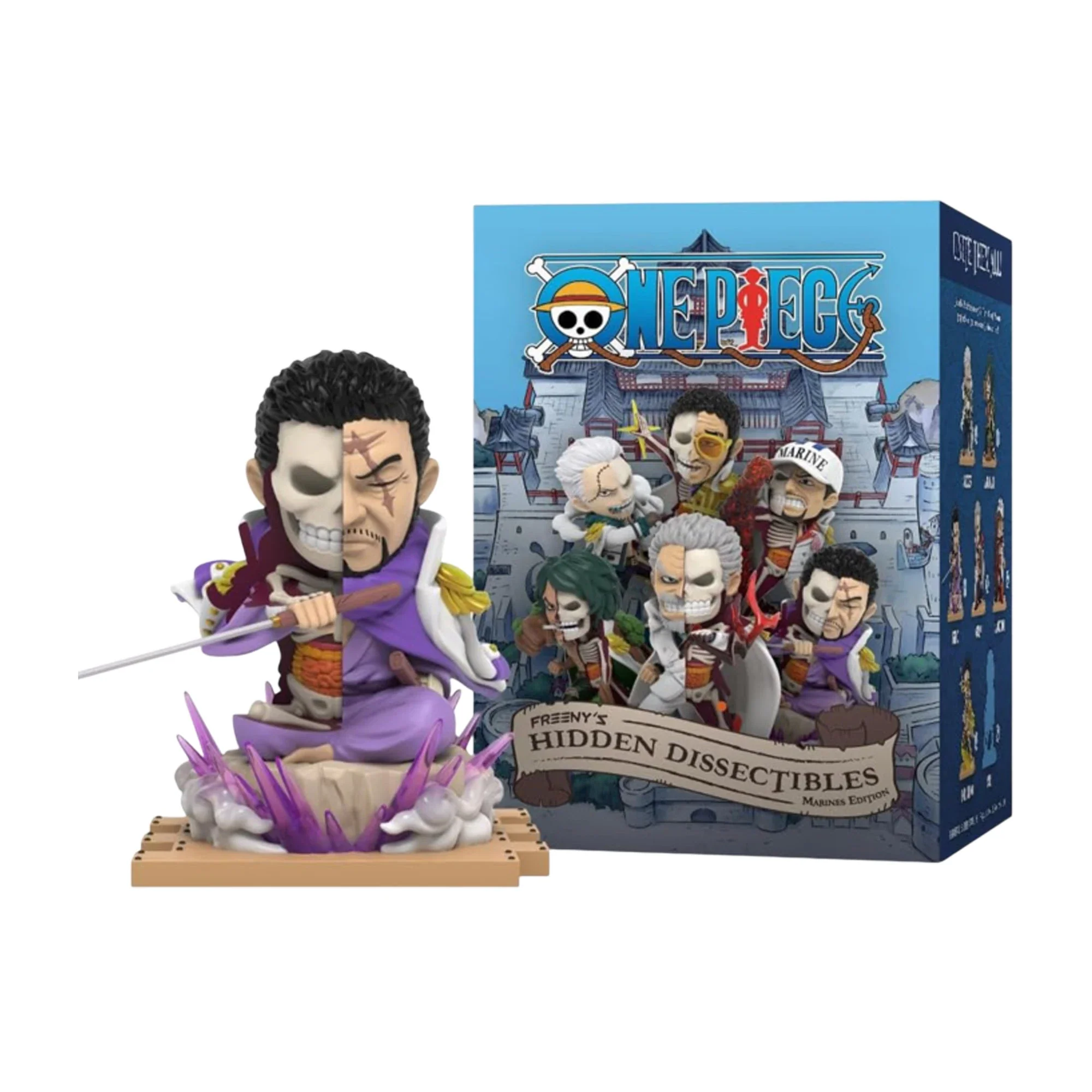 Mighty Jaxx Freeny's Hidden Dissectibles: One Piece Marines Edition (Single Blind Box) - Image 6