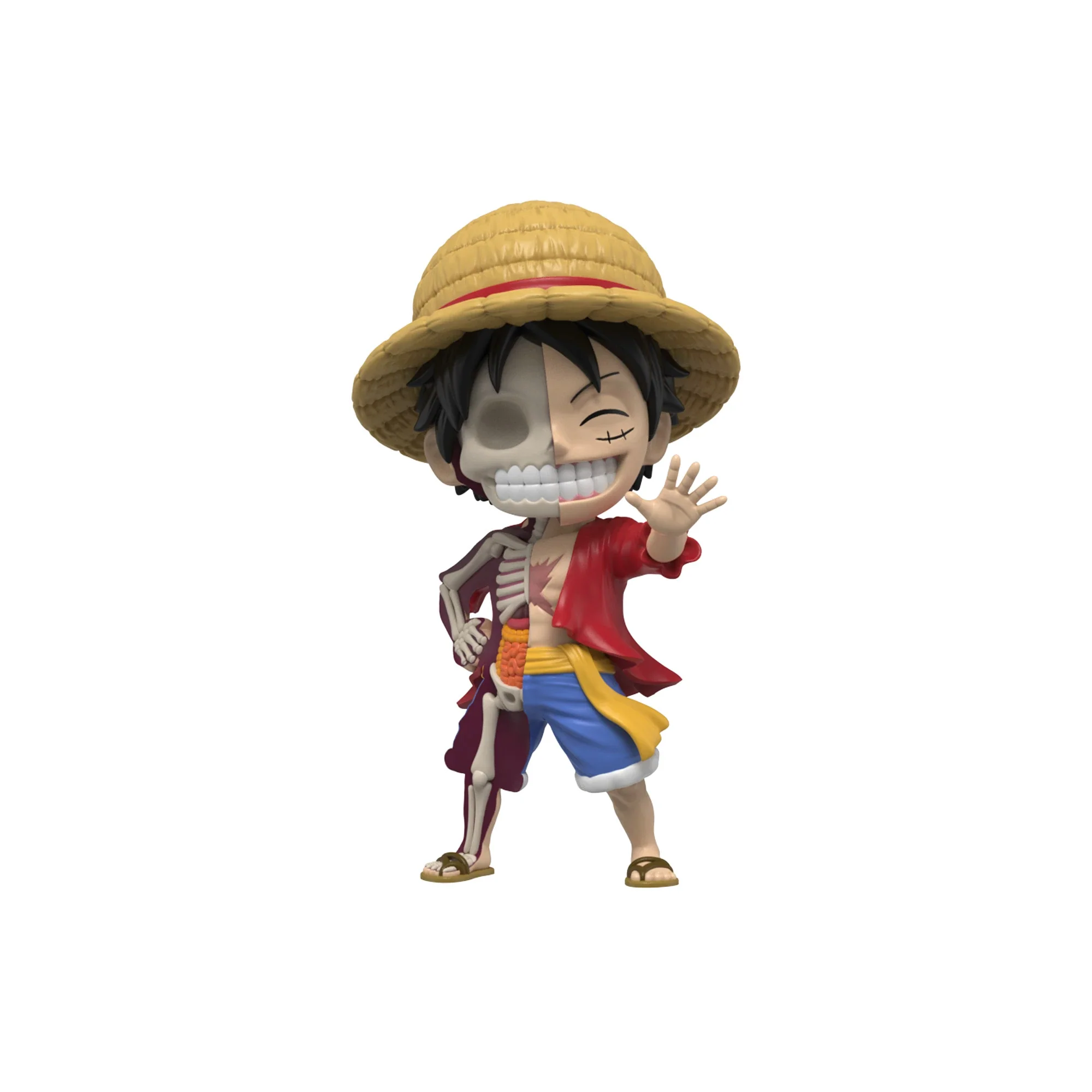 Mighty Jaxx XXRAY: One Piece Luffy Wanted Series