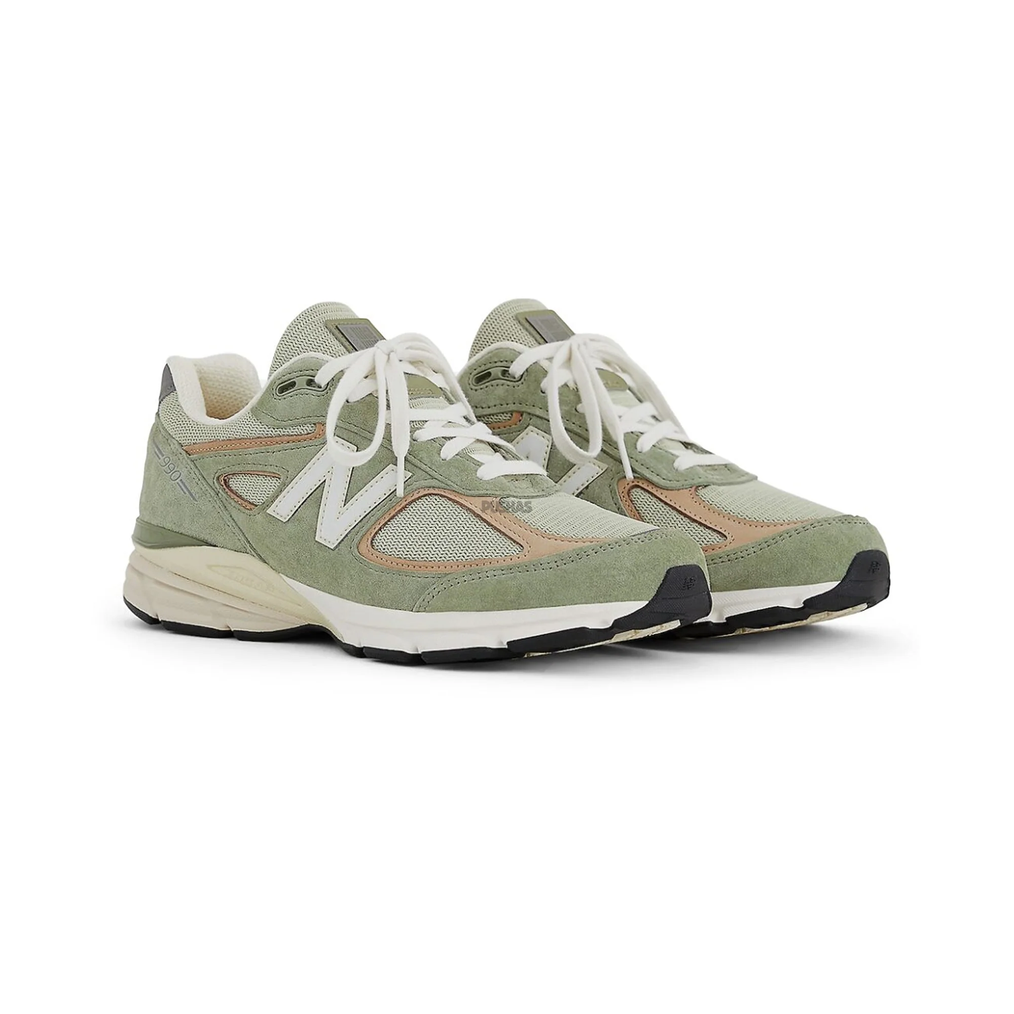 New Balance Teddy Santis x 990v4 Made in USA 'Olive Incense' (2023) - Image 2