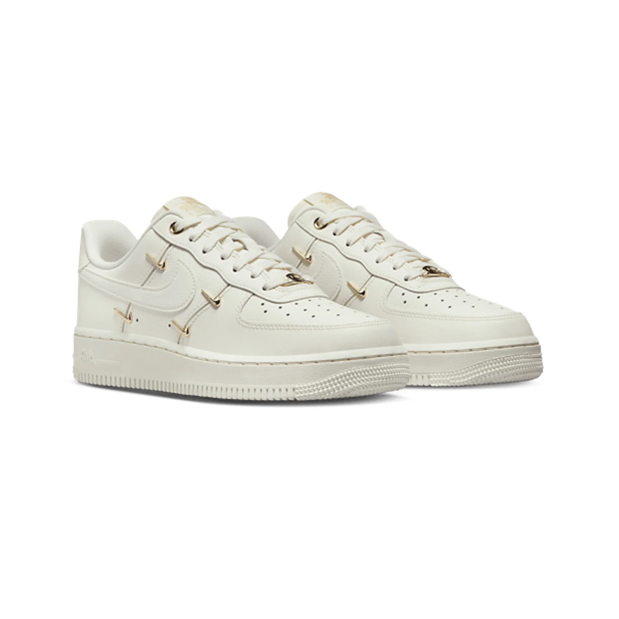 Nike Air Force 1 '07 LX CN 'Sail Gold Mini Swooshes' Women's (2023) - Image 2