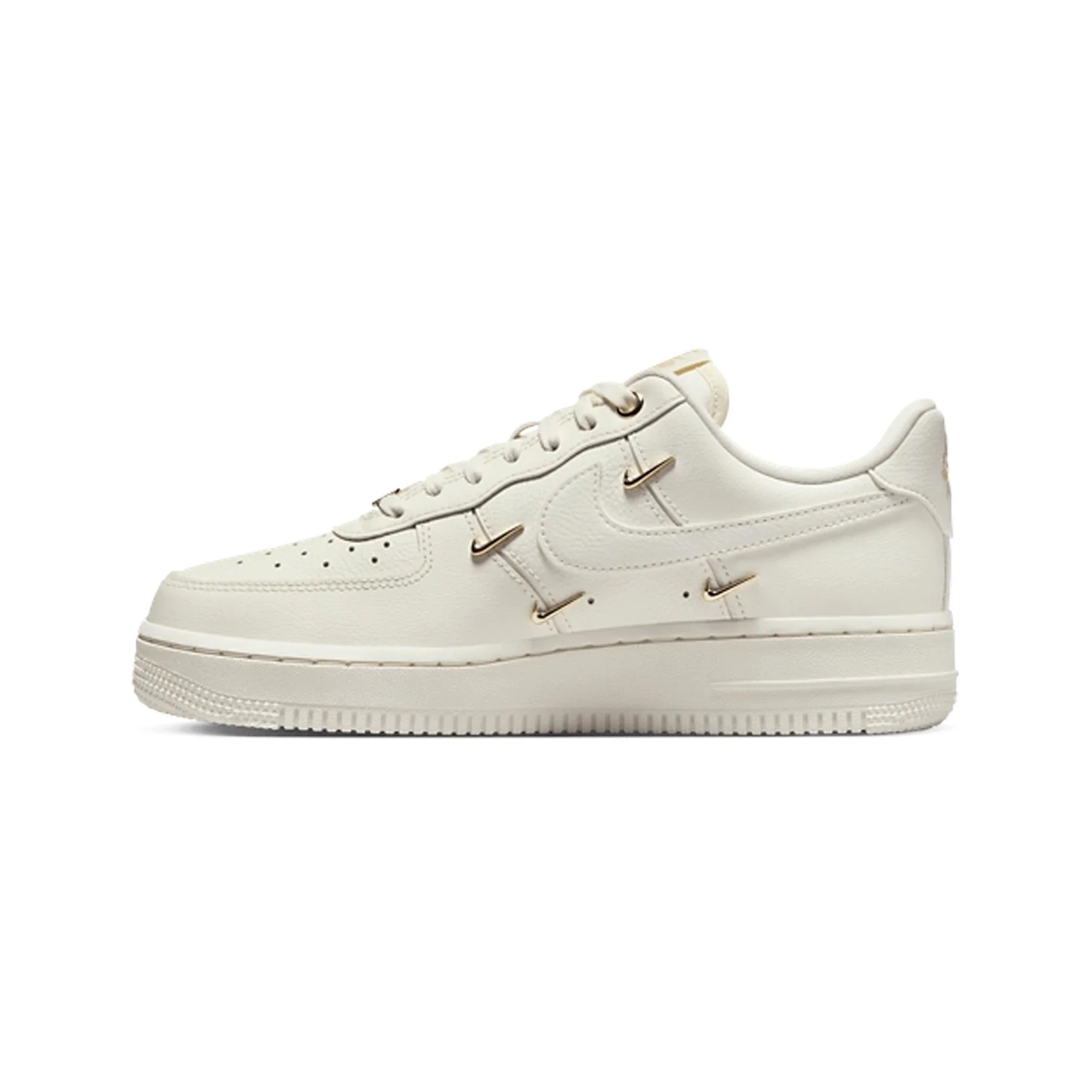 Nike Air Force 1 '07 LX CN 'Sail Gold Mini Swooshes' Women's (2023) - Image 3