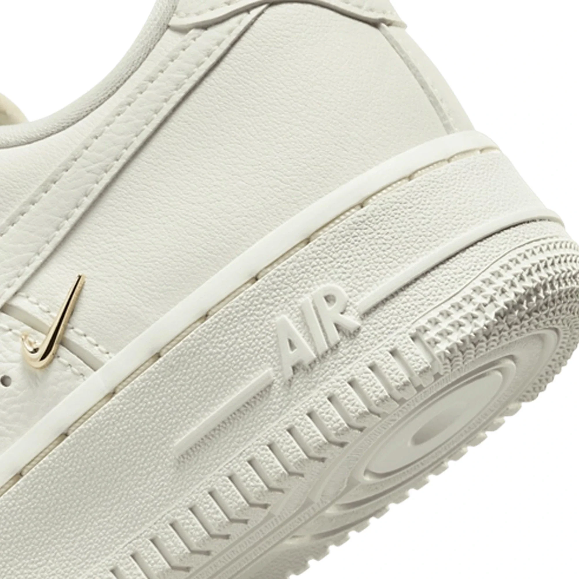 Nike Air Force 1 '07 LX CN 'Sail Gold Mini Swooshes' Women's (2023) - Image 7