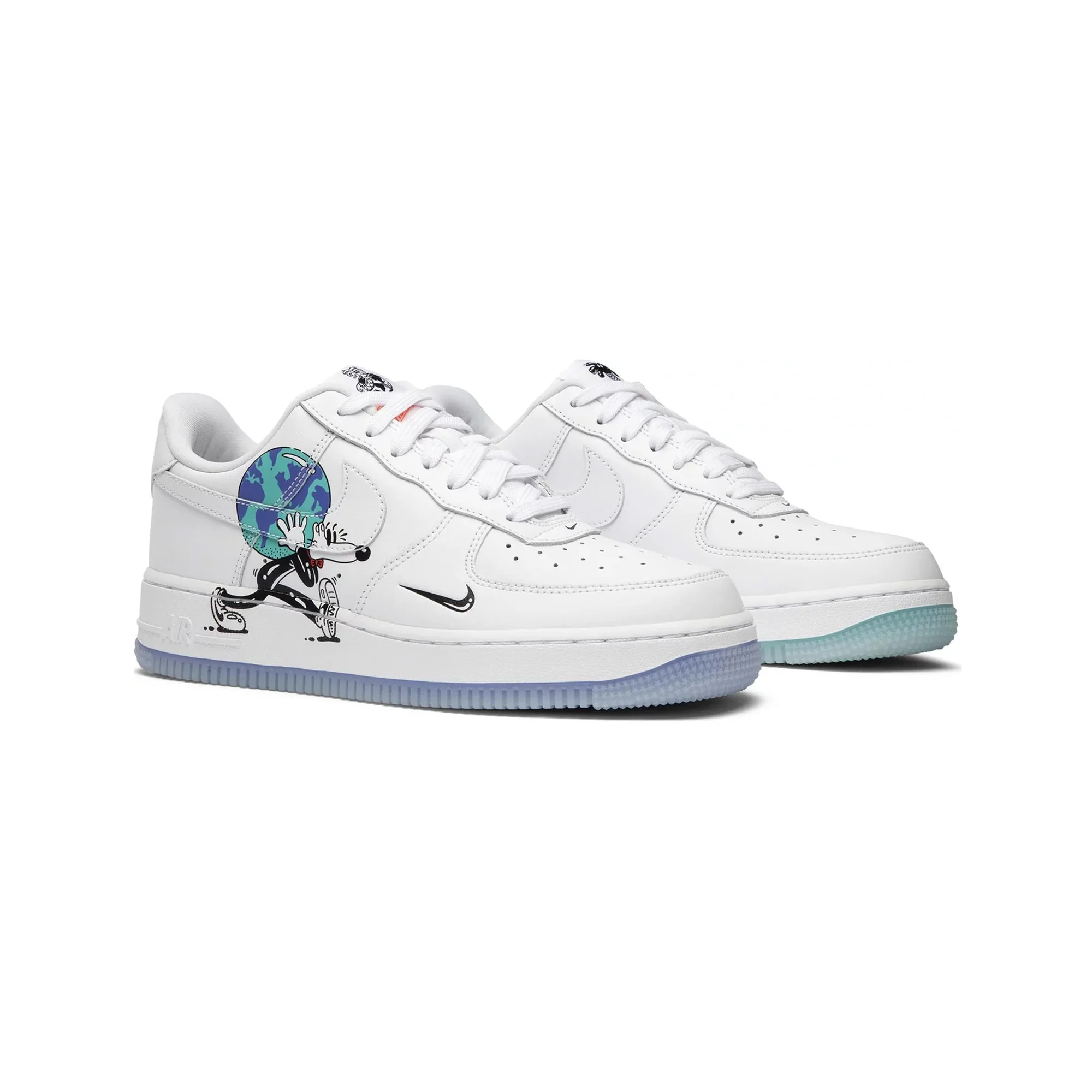 Nike Air Force 1 Flyleather 'Steve Harrington Earth Day' (2019) - Image 2