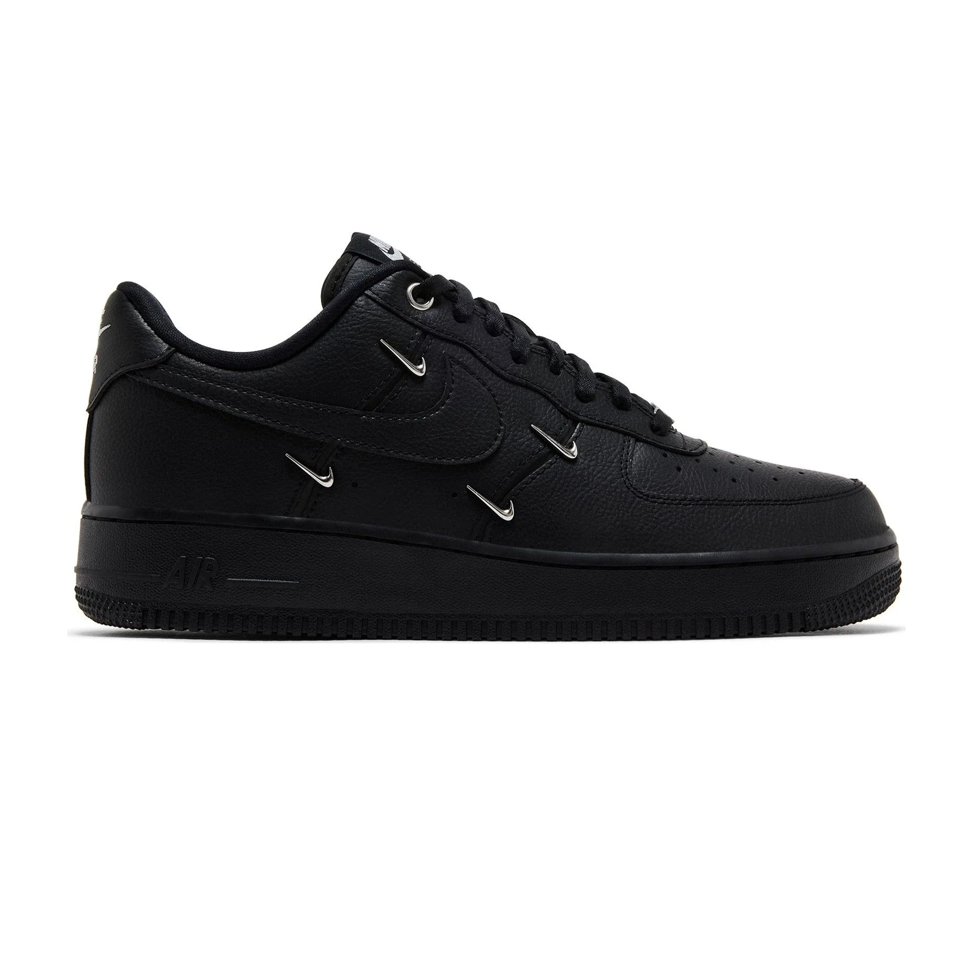 Nike Air Force 1 Low '07 LX 'Black Silver Mini Swoosh' Women's (2024)