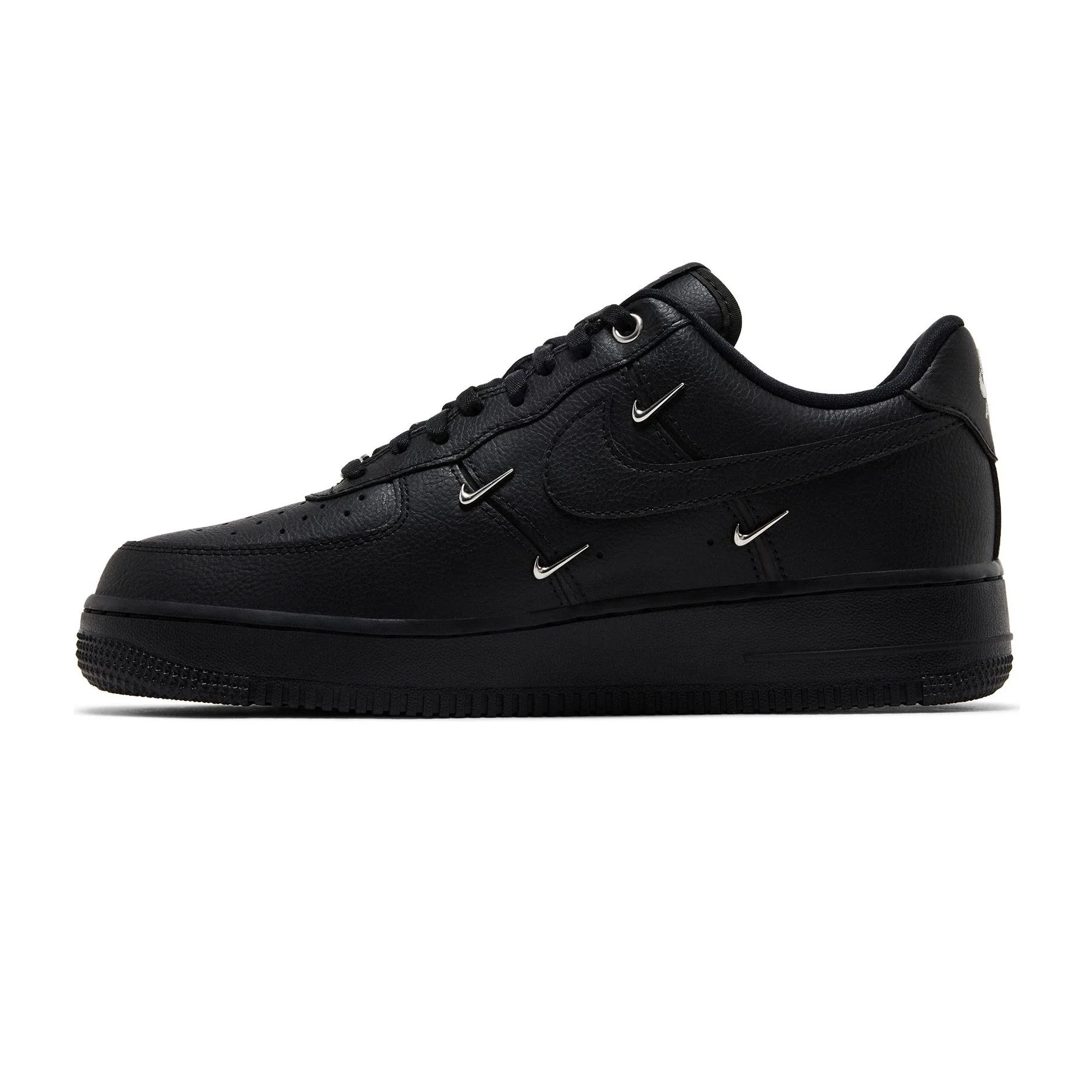 Nike Air Force 1 Low '07 LX 'Black Silver Mini Swoosh' Women's (2024) - Image 11