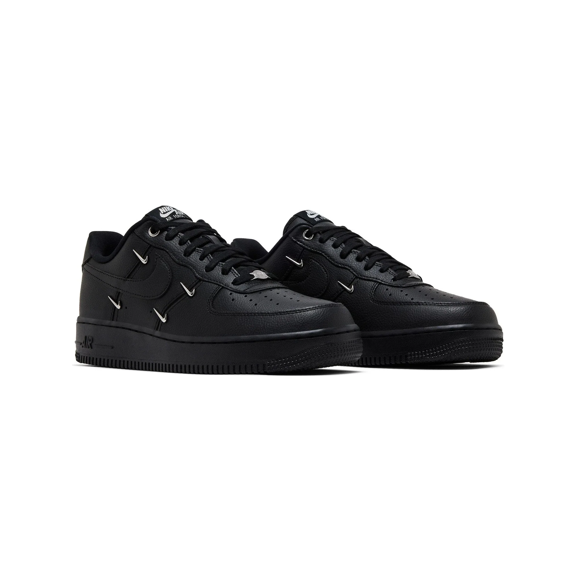 Nike Air Force 1 Low '07 LX 'Black Silver Mini Swoosh' Women's (2024) - Image 2