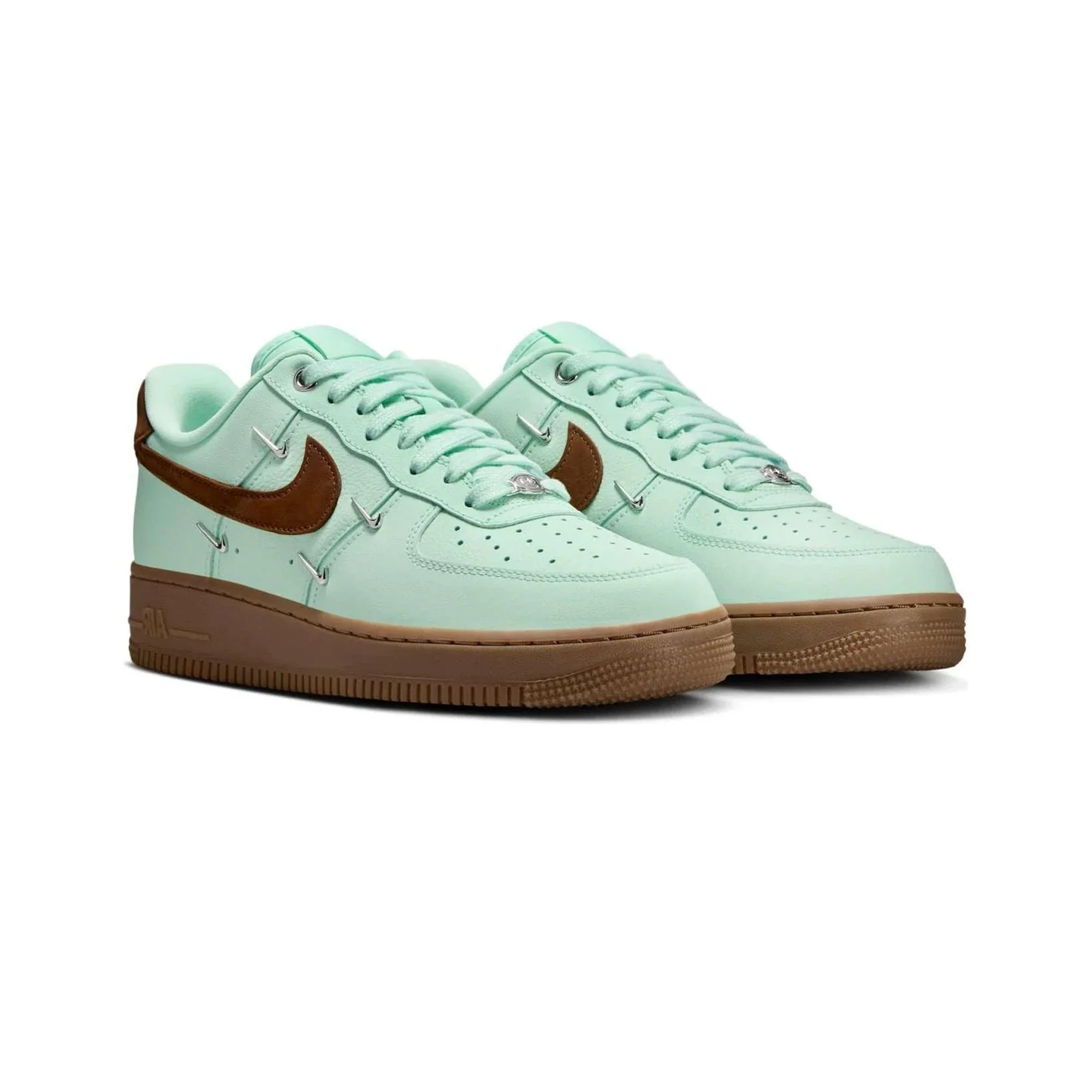 Nike Air Force 1 Low '07 LX 'Mint Foam Cacao Wow Mini Swoosh' Women's - Image 2