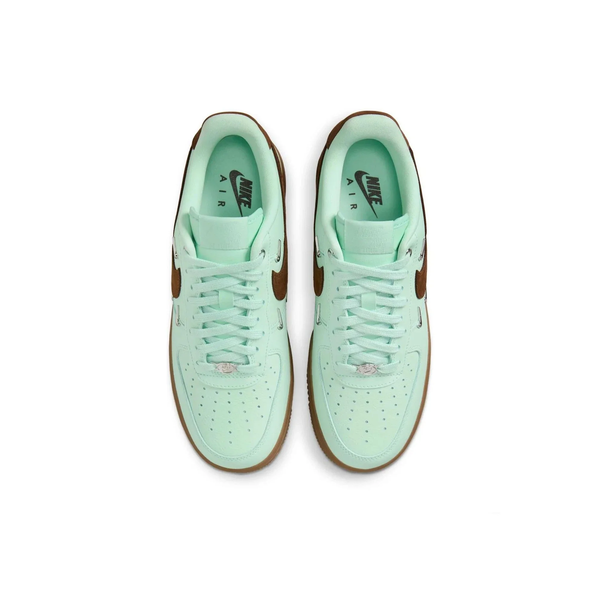Nike Air Force 1 Low '07 LX 'Mint Foam Cacao Wow Mini Swoosh' Women's - Image 4