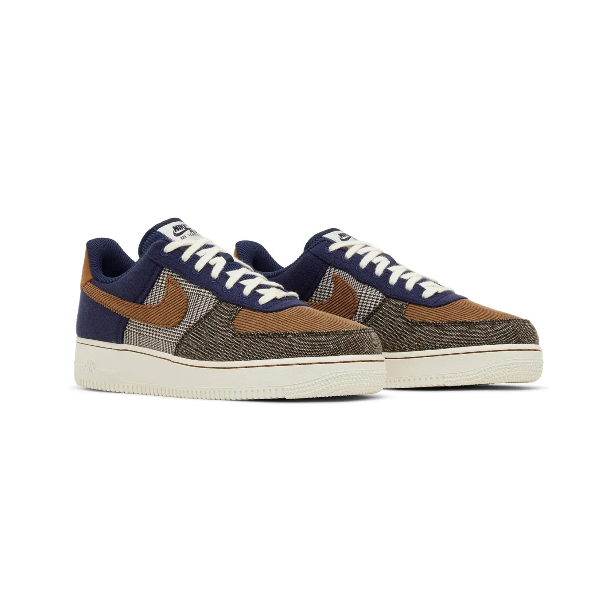 Nike Air Force 1 Low '07 PRM 'Tweed Midnight Navy Corduroy' (2023) - Image 2