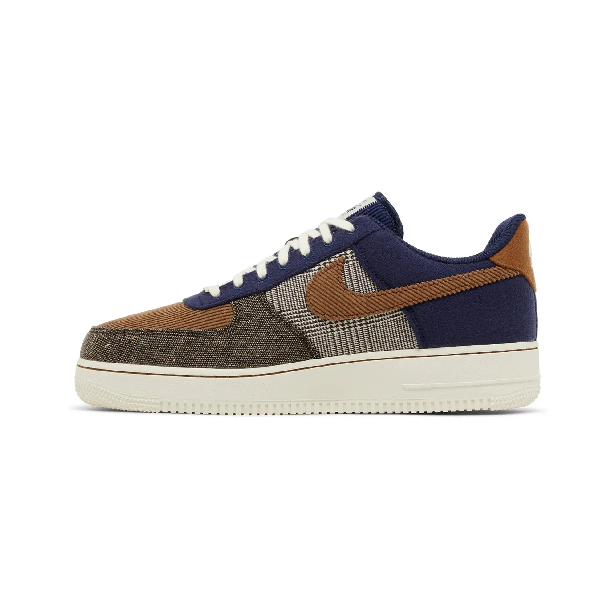 Nike Air Force 1 Low '07 PRM 'Tweed Midnight Navy Corduroy' (2023) - Image 3