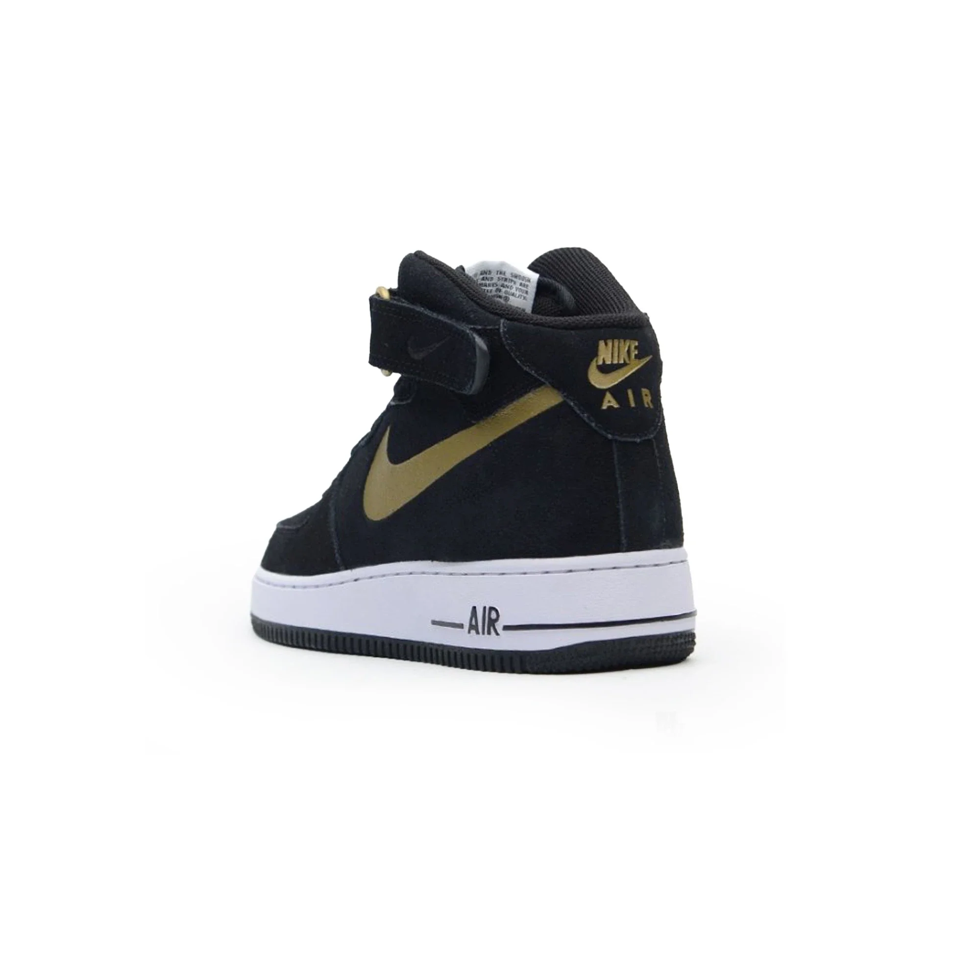 Nike Air Force 1 Mid 'Black Metallic Gold' - Image 4
