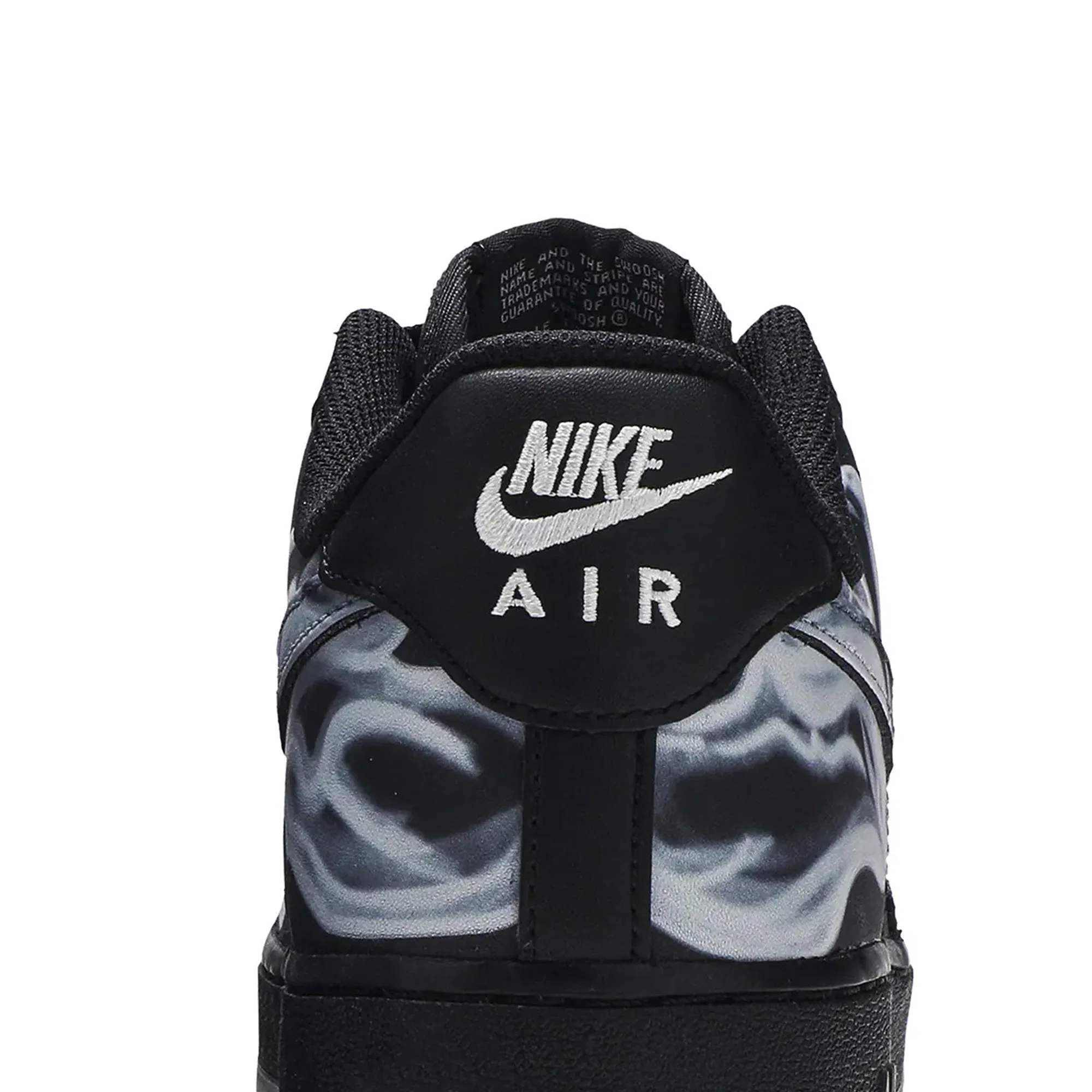 Nike Air Force 1 Low Black Skeleton Halloween (2019) - Image 7