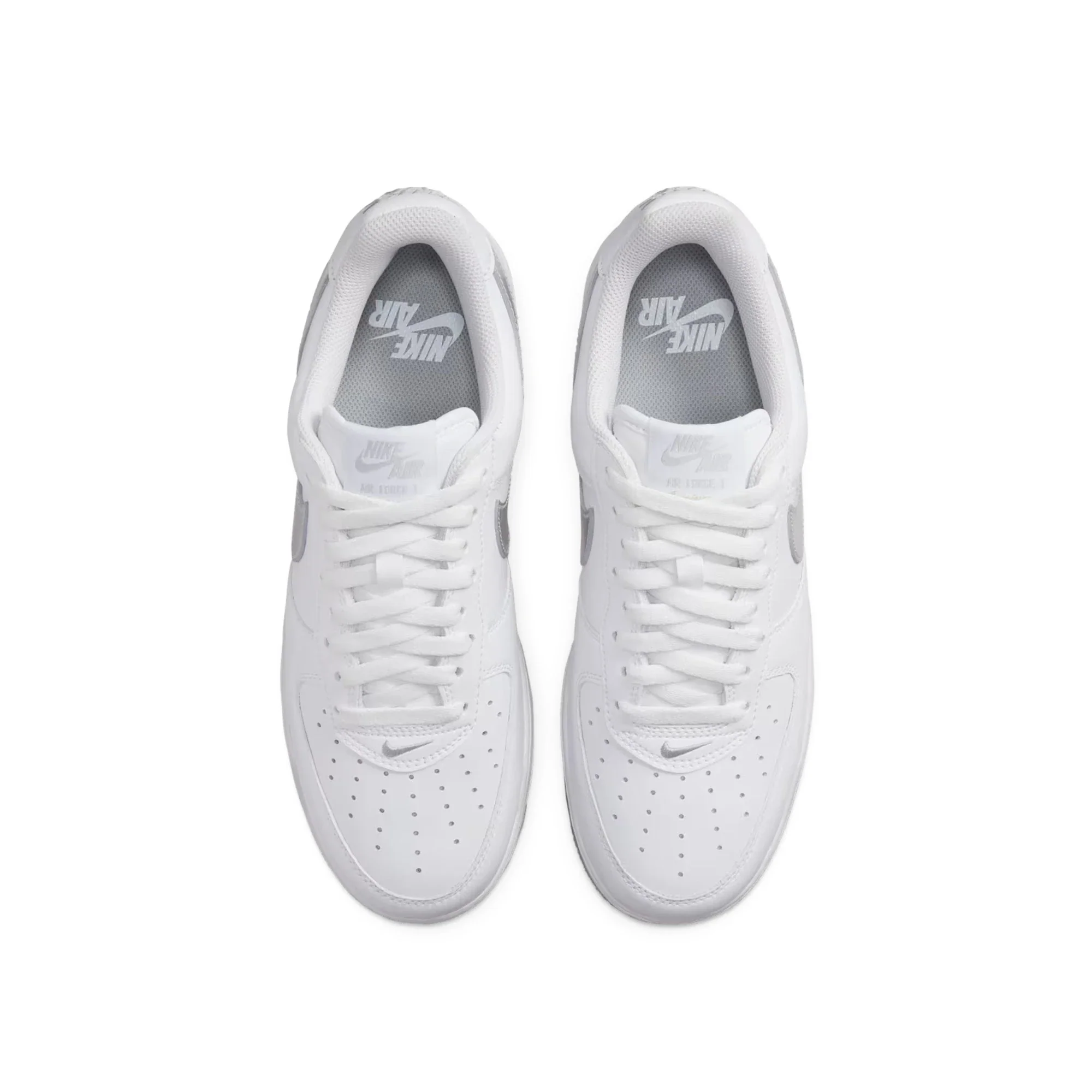 Nike Air Force 1 Low 'Color of the Month - White Silver' (2022) - Image 5