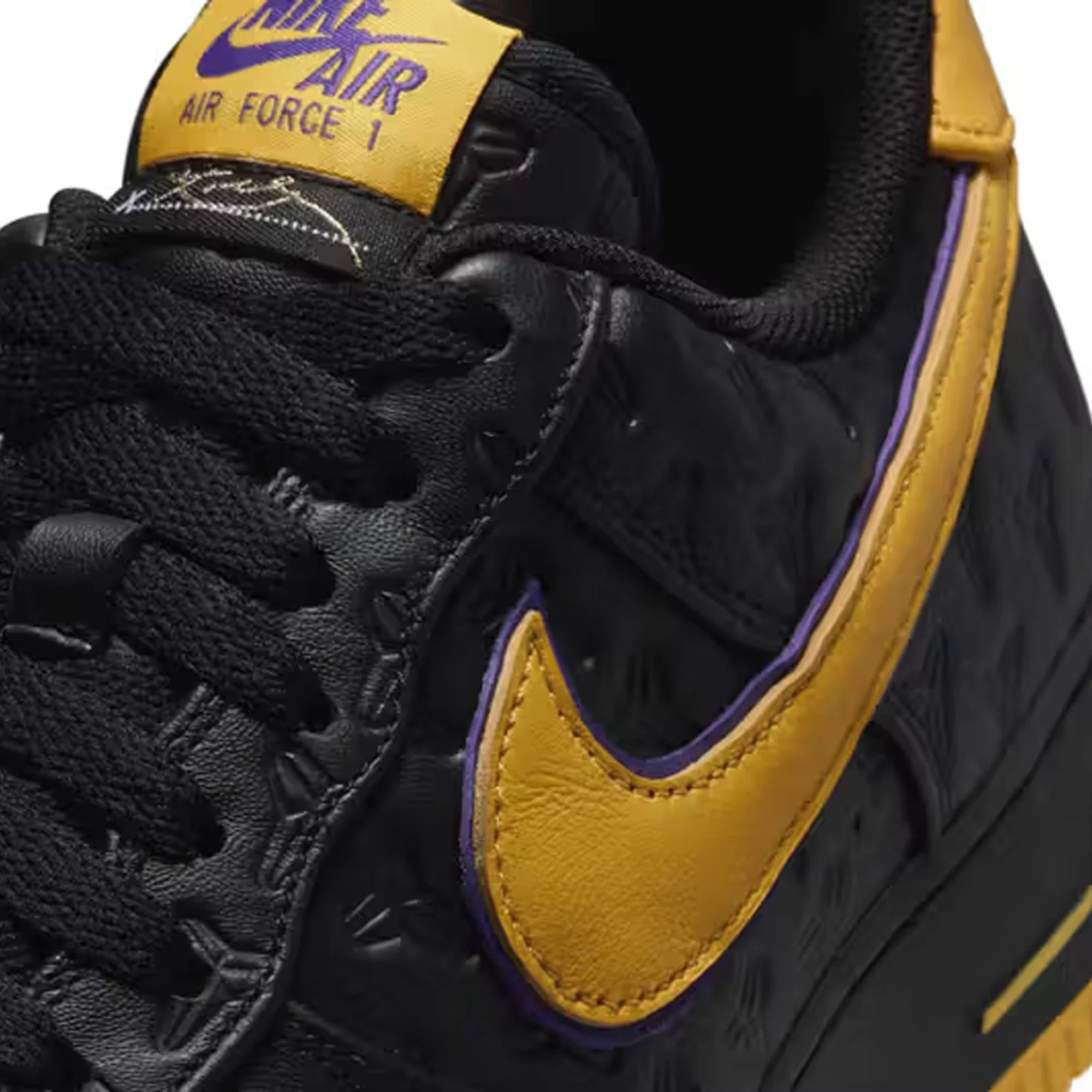 Nike Air Force 1 Low 'Kobe Bryant Lakers Away' (Numbered Edition of 8000) (2024) - Image 11
