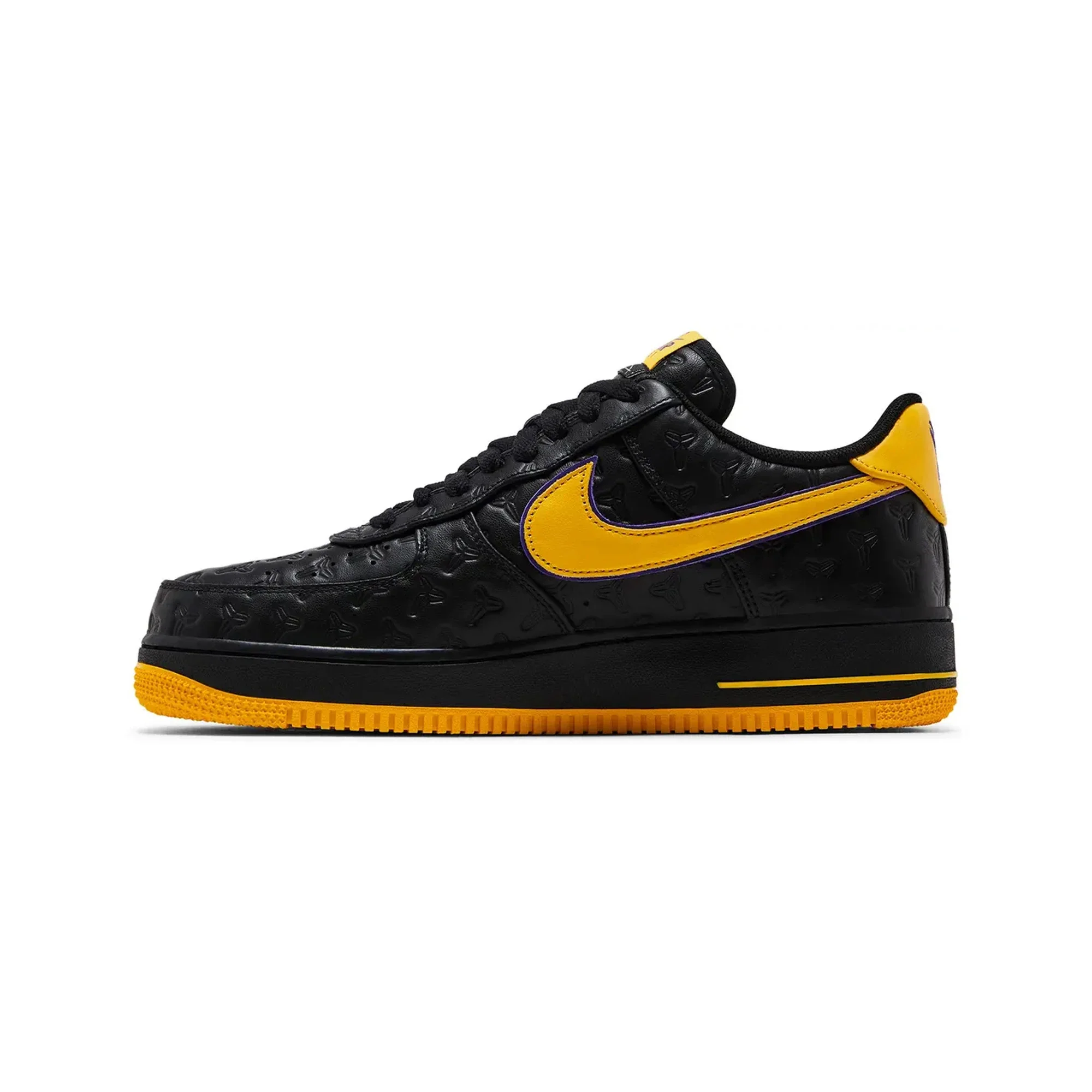 Nike Air Force 1 Low 'Kobe Bryant Lakers Away' (Numbered Edition of 8000) (2024) - Image 3