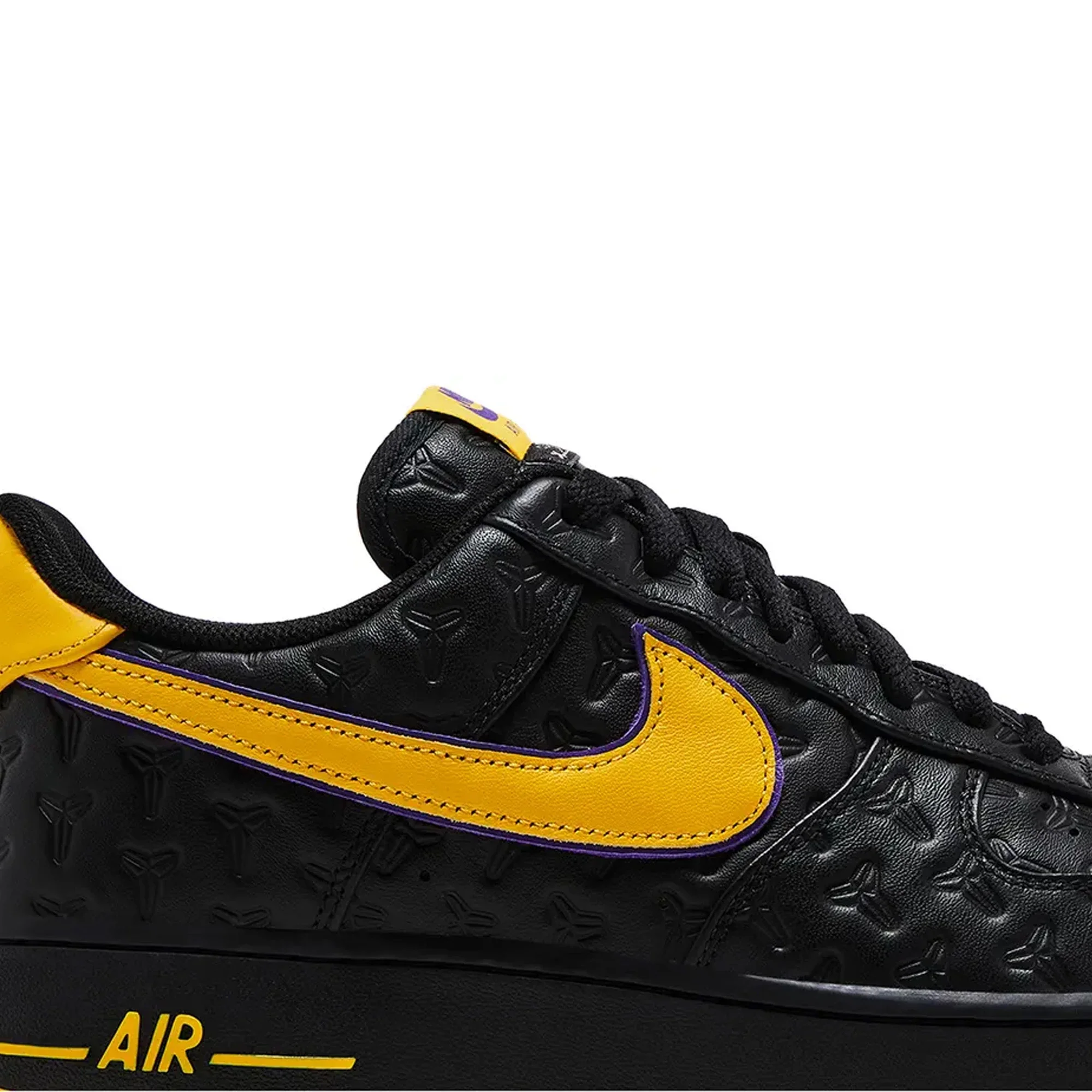 Nike Air Force 1 Low 'Kobe Bryant Lakers Away' (Numbered Edition of 8000) (2024) - Image 8