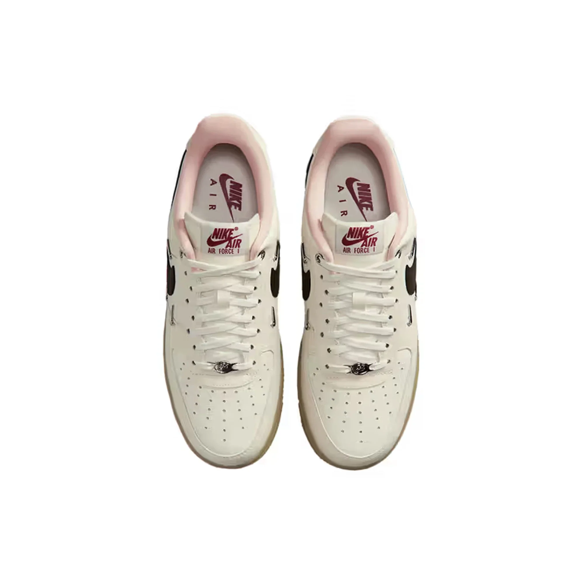 Nike AIr Force 1 Low LX 'Multi-Swoosh Soft Pearl' Women's (2025) - Image 4
