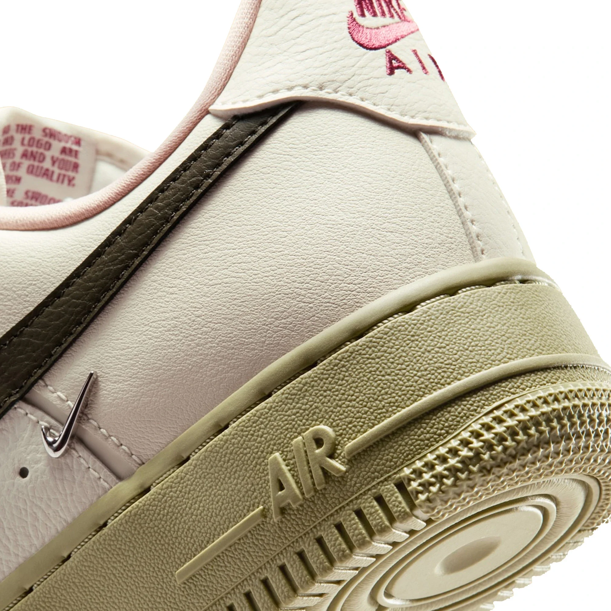 Nike AIr Force 1 Low LX 'Multi-Swoosh Soft Pearl' Women's (2025) - Image 7