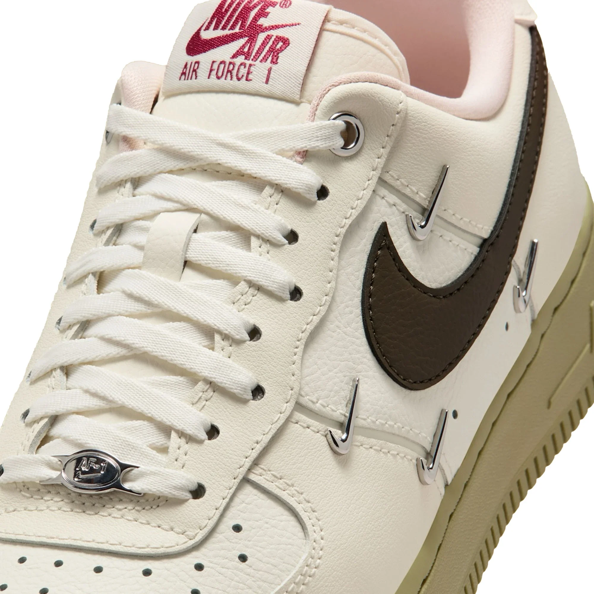 Nike AIr Force 1 Low LX 'Multi-Swoosh Soft Pearl' Women's (2025) - Image 8