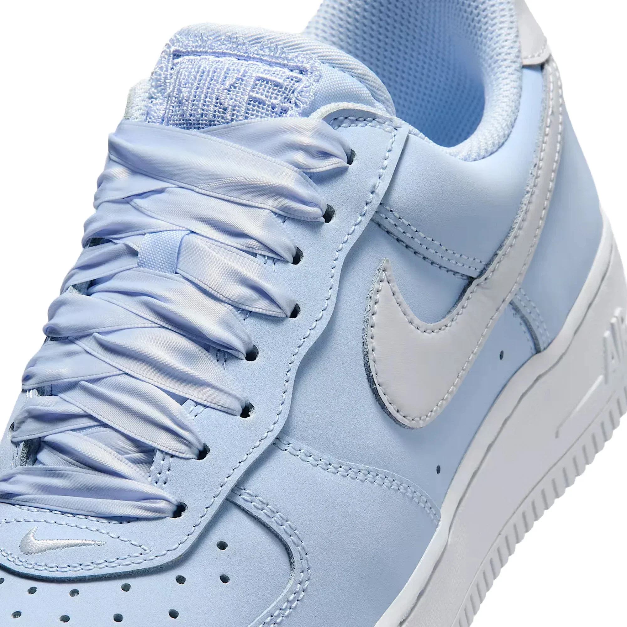 Nike Air Force 1 Low Retro Premium 'Ribbon Lace Hydrogen Blue' Women's - Image 7