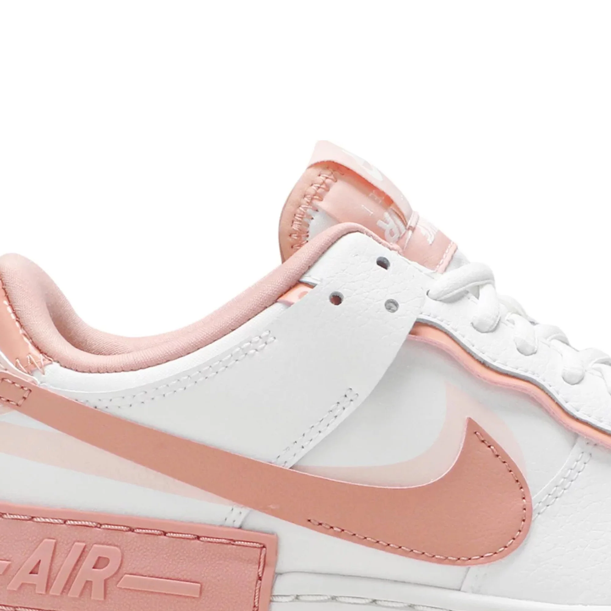 Nike Air Force 1 Low Shadow 'White Coral Pink' Women's (2020) - Image 7