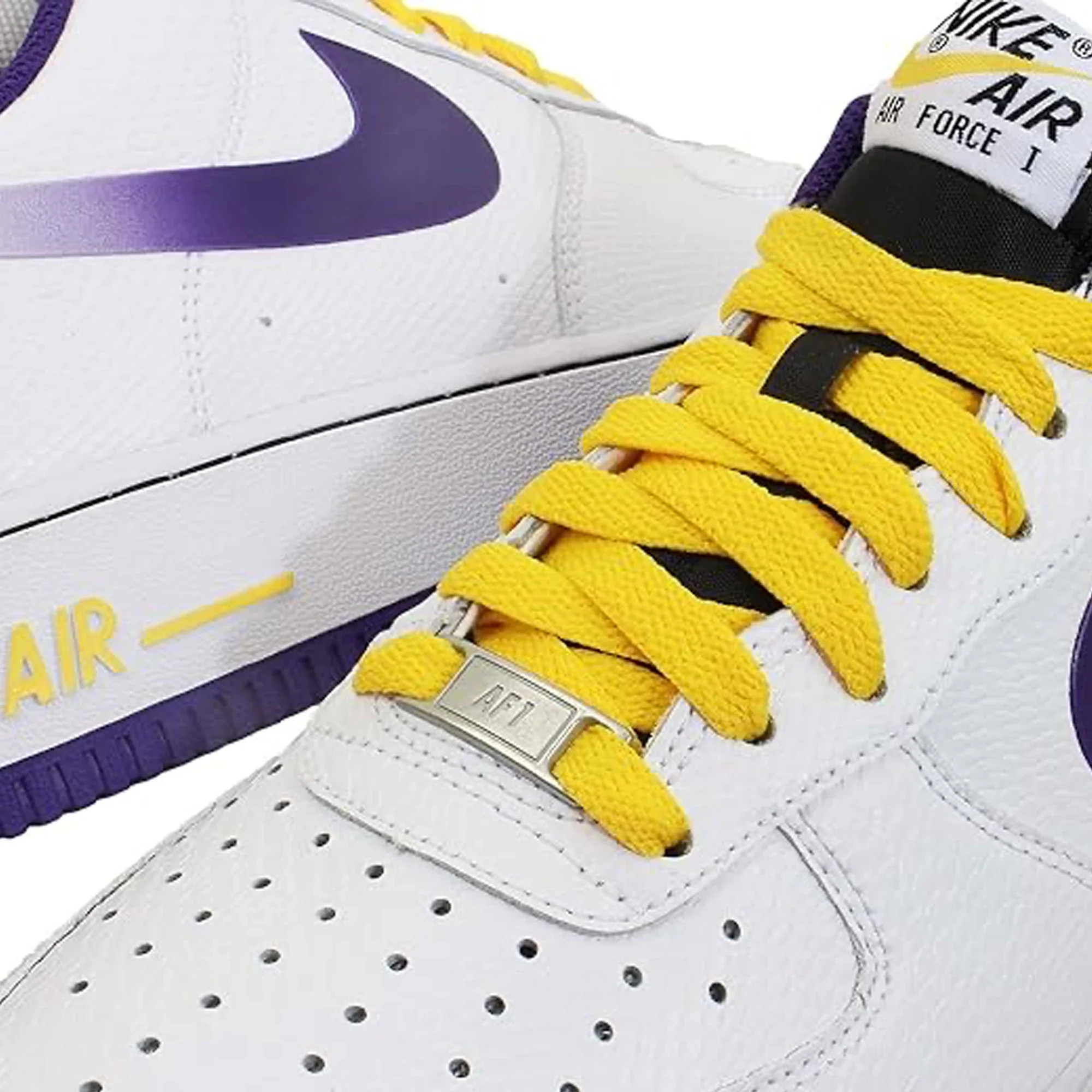 Nike Air Force 1 Low 'Snakeskin Lakers' (2014) - Image 3