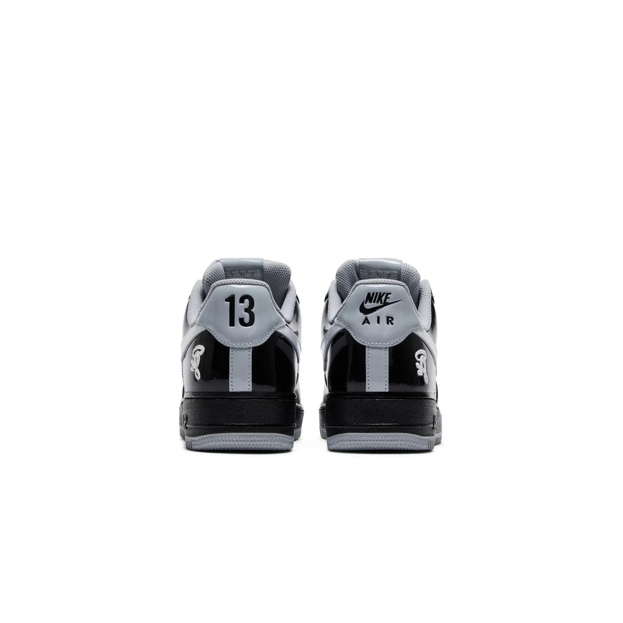 Nike Air Force 1 Low Syna Central Cee 'Black White Smoke Grey' (2026) - Image 4
