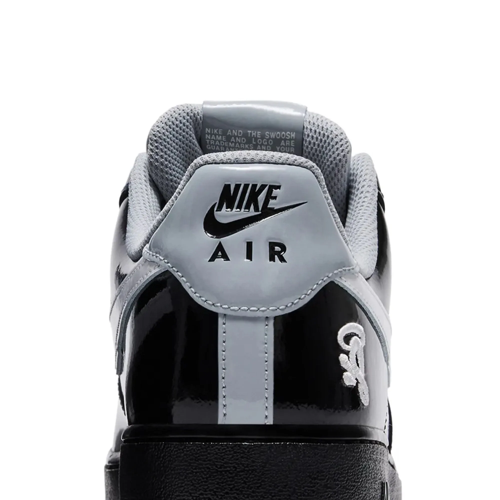Nike Air Force 1 Low Syna Central Cee 'Black White Smoke Grey' (2026) - Image 6