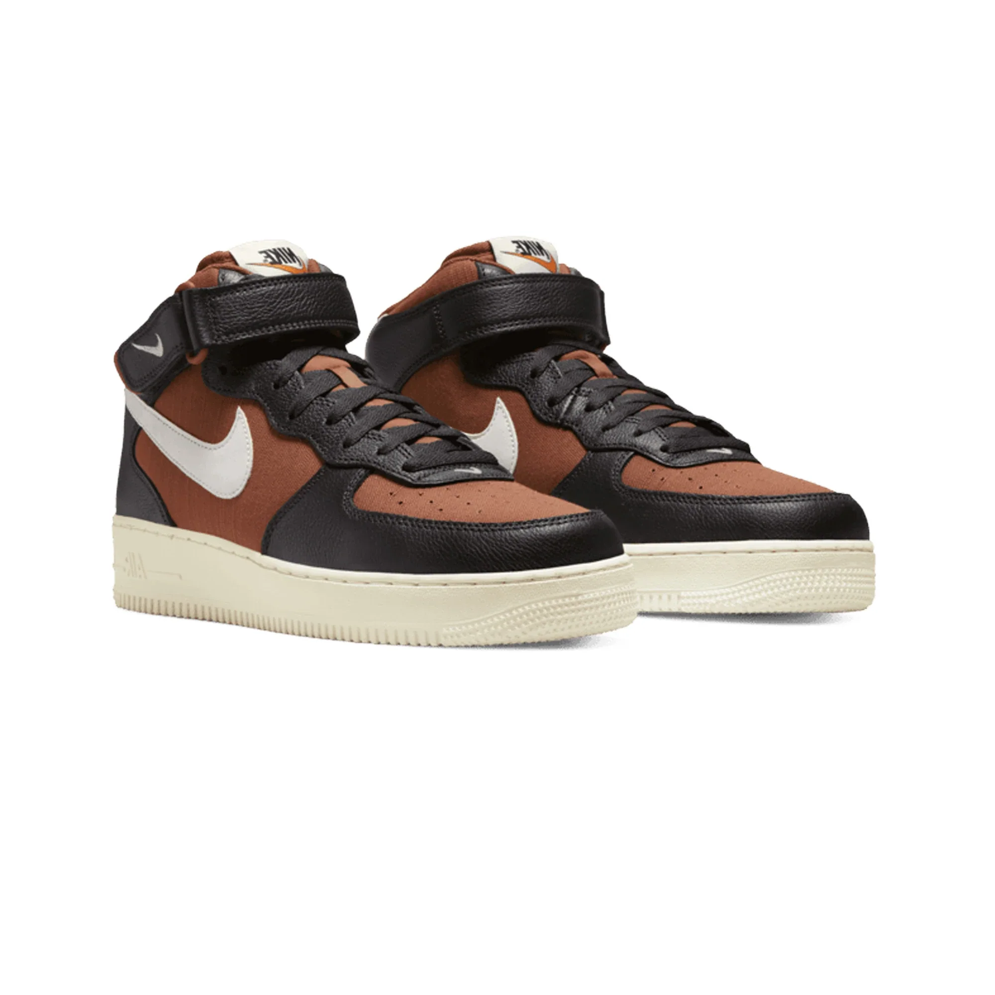 Nike Air Force 1 Mid '07 'Vintage Off-Noir Pecan' (2022) - Image 2