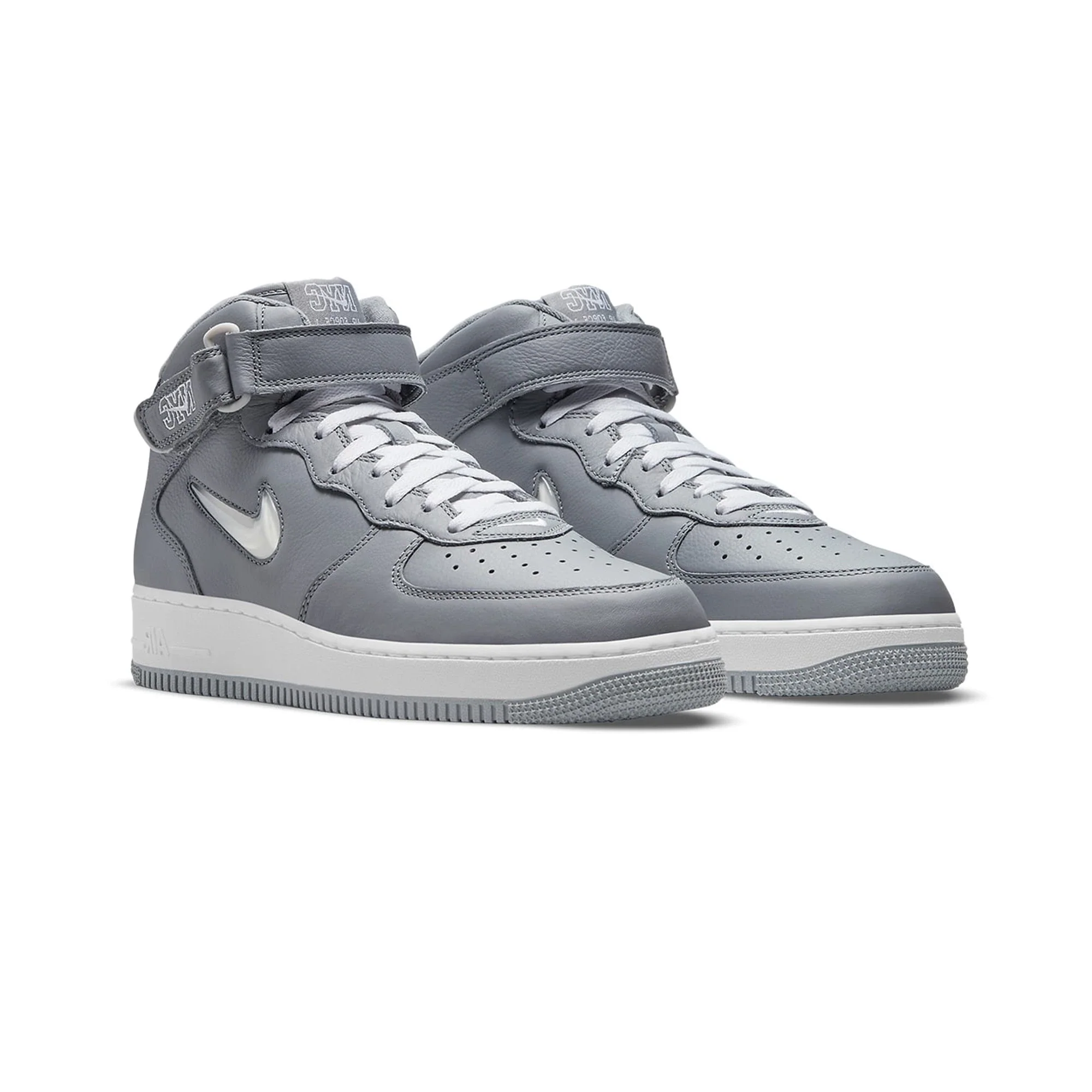 Nike Air Force 1 Mid QS 'Jewel NYC Cool Grey' (2021) - Image 2