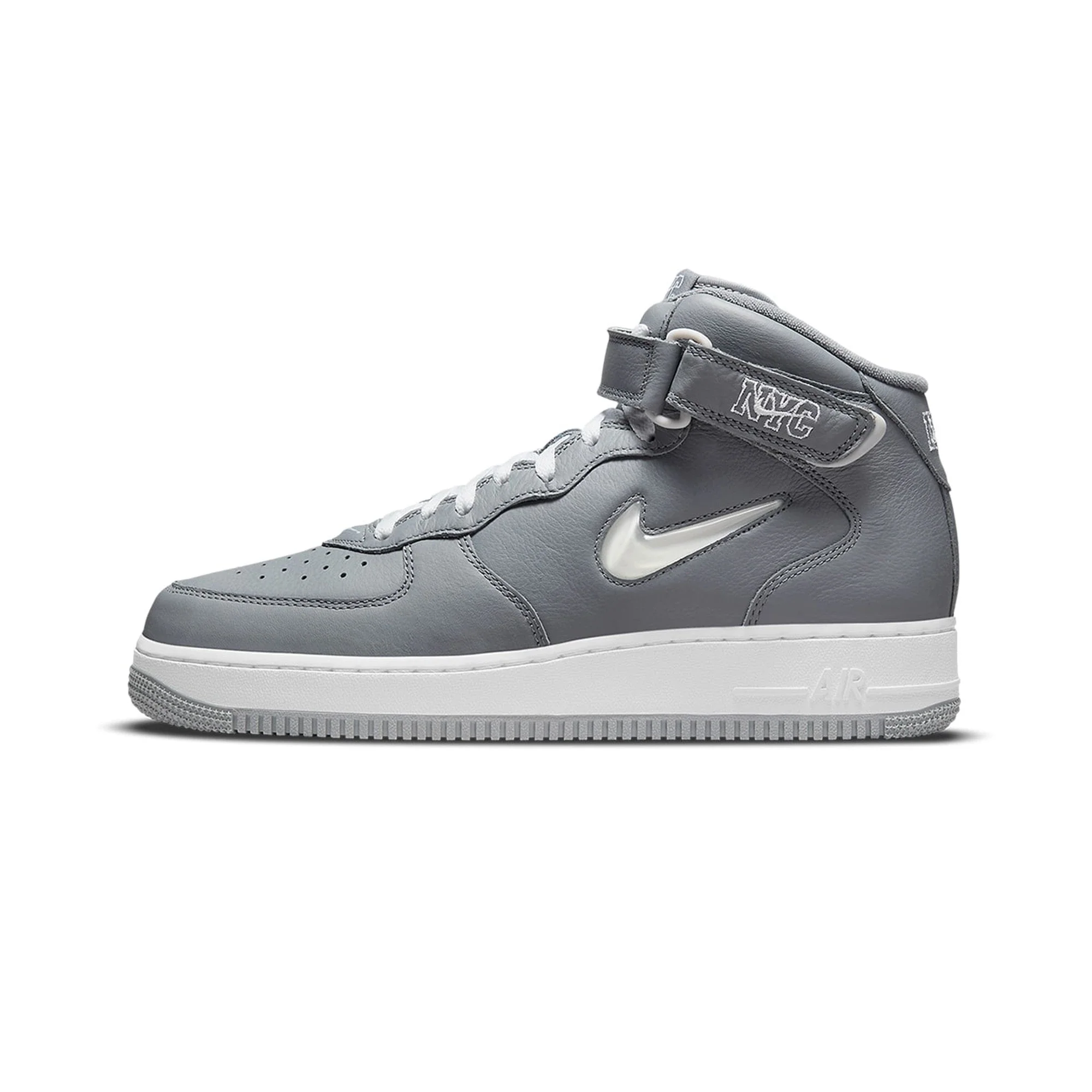 Nike Air Force 1 Mid QS 'Jewel NYC Cool Grey' (2021) - Image 3