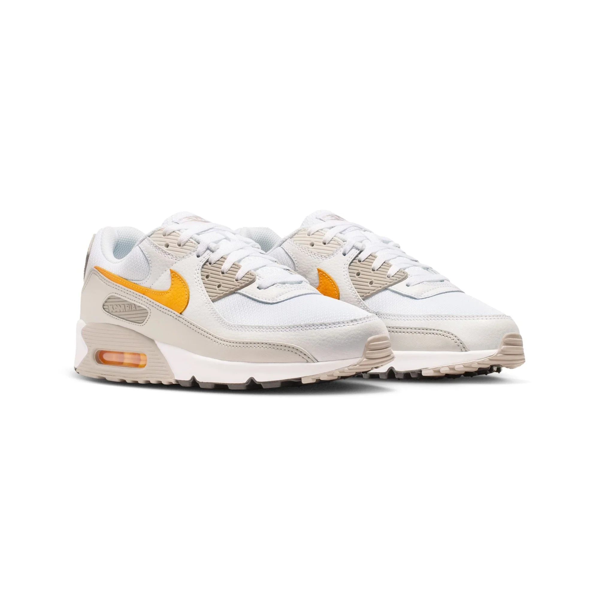 Nike Air Max 90 'White College Grey Laser Orange' - Image 2